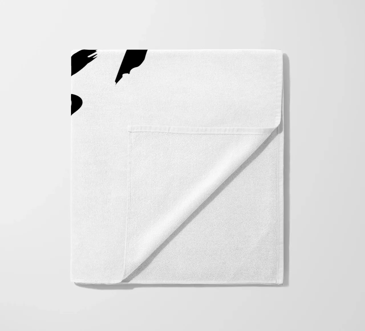 Why Not Simple Typography beach towel by YV TYPOGRAPHY