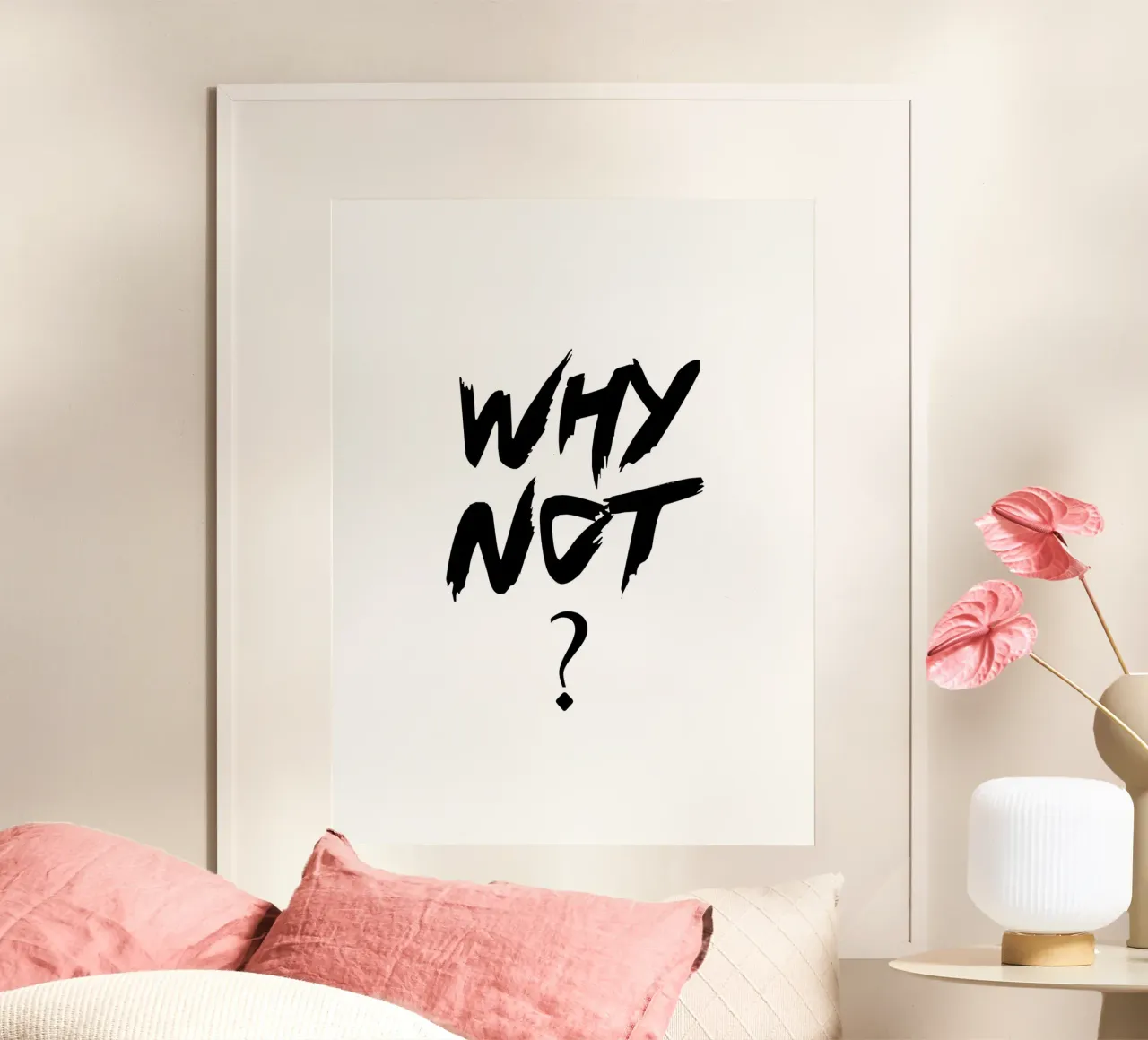 Why Not Simple Typography hahnemühle by YV TYPOGRAPHY