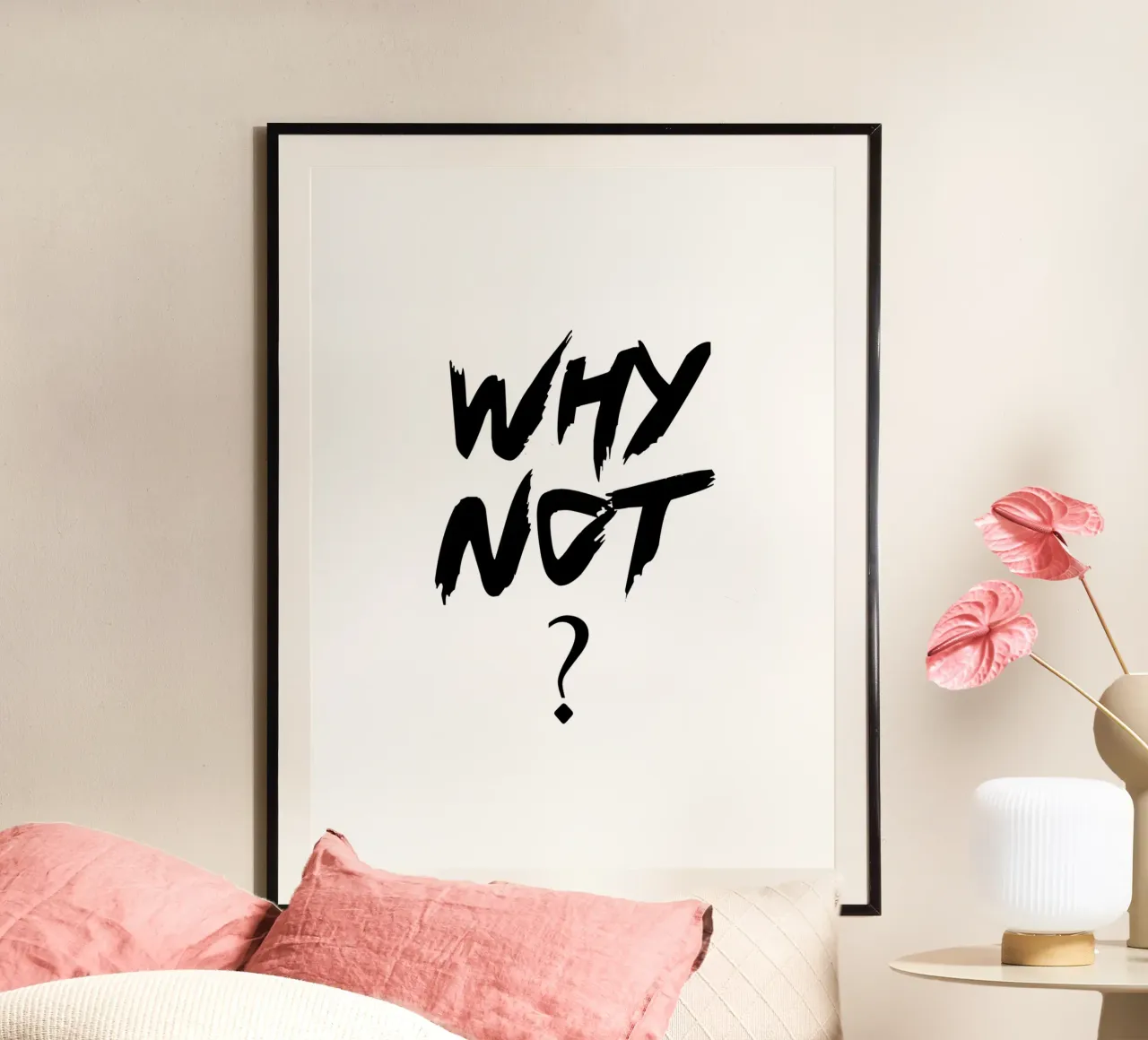 Why Not Simple Typography hahnemühle by YV TYPOGRAPHY