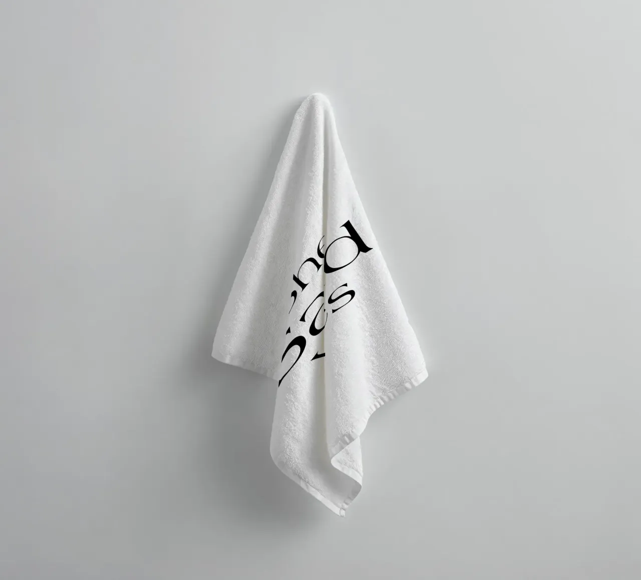 She Said Yes Typography Simple towel by YV TYPOGRAPHY