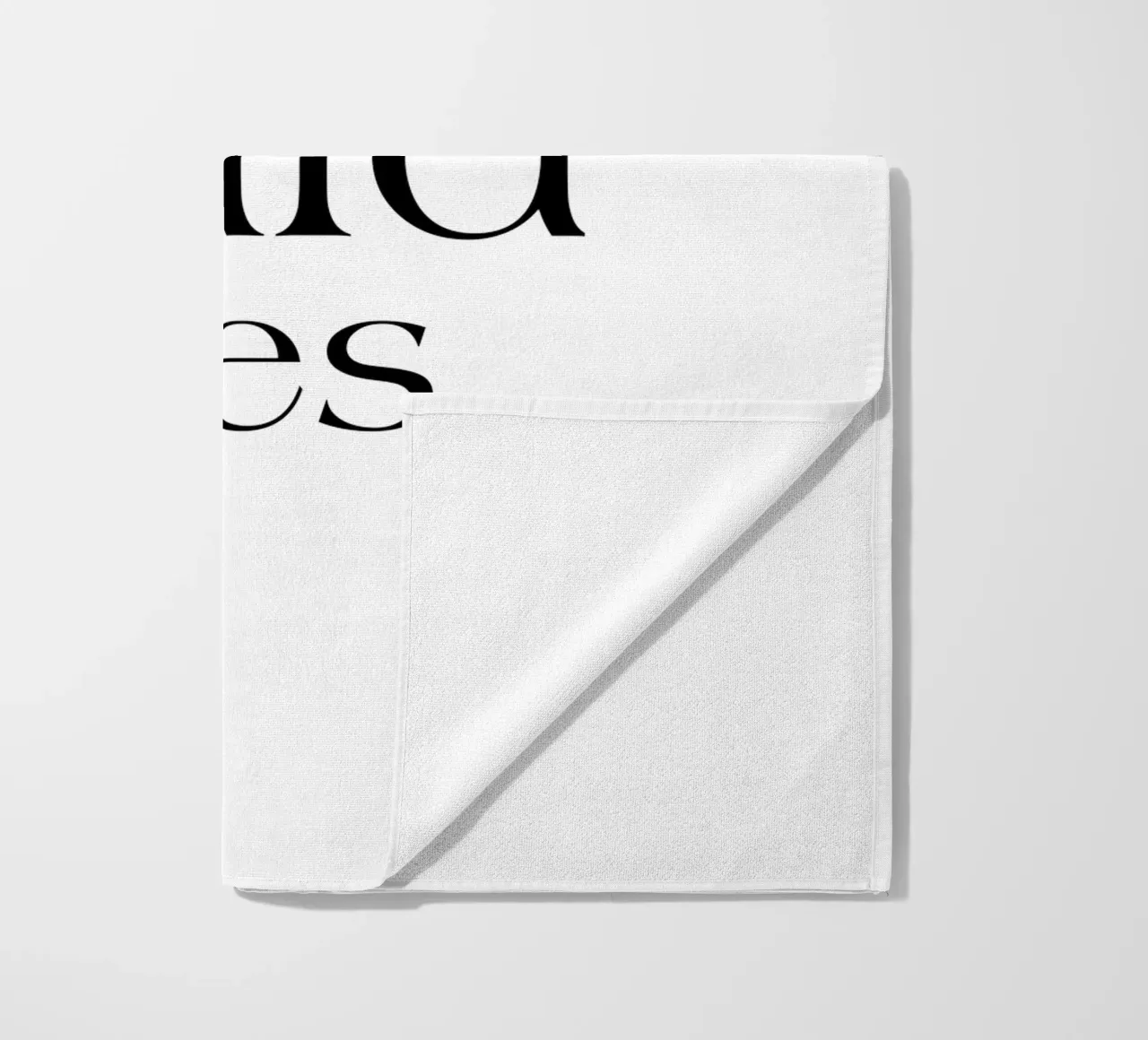 She Said Yes Tipografia semplice telo mare da YV TYPOGRAPHY