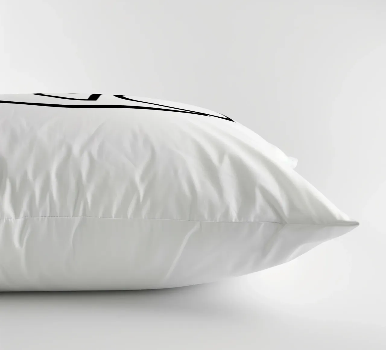 Tipografia semplice Control Ego cuscino da YV TYPOGRAPHY