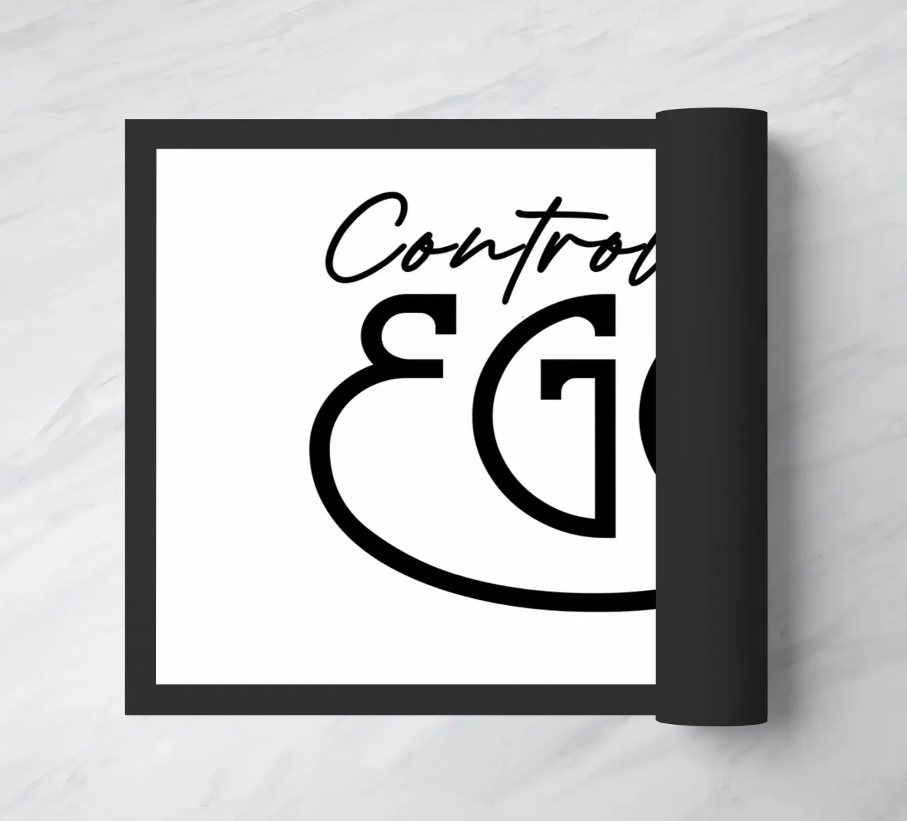 Tipografia semplice Control Ego zerbino da YV TYPOGRAPHY