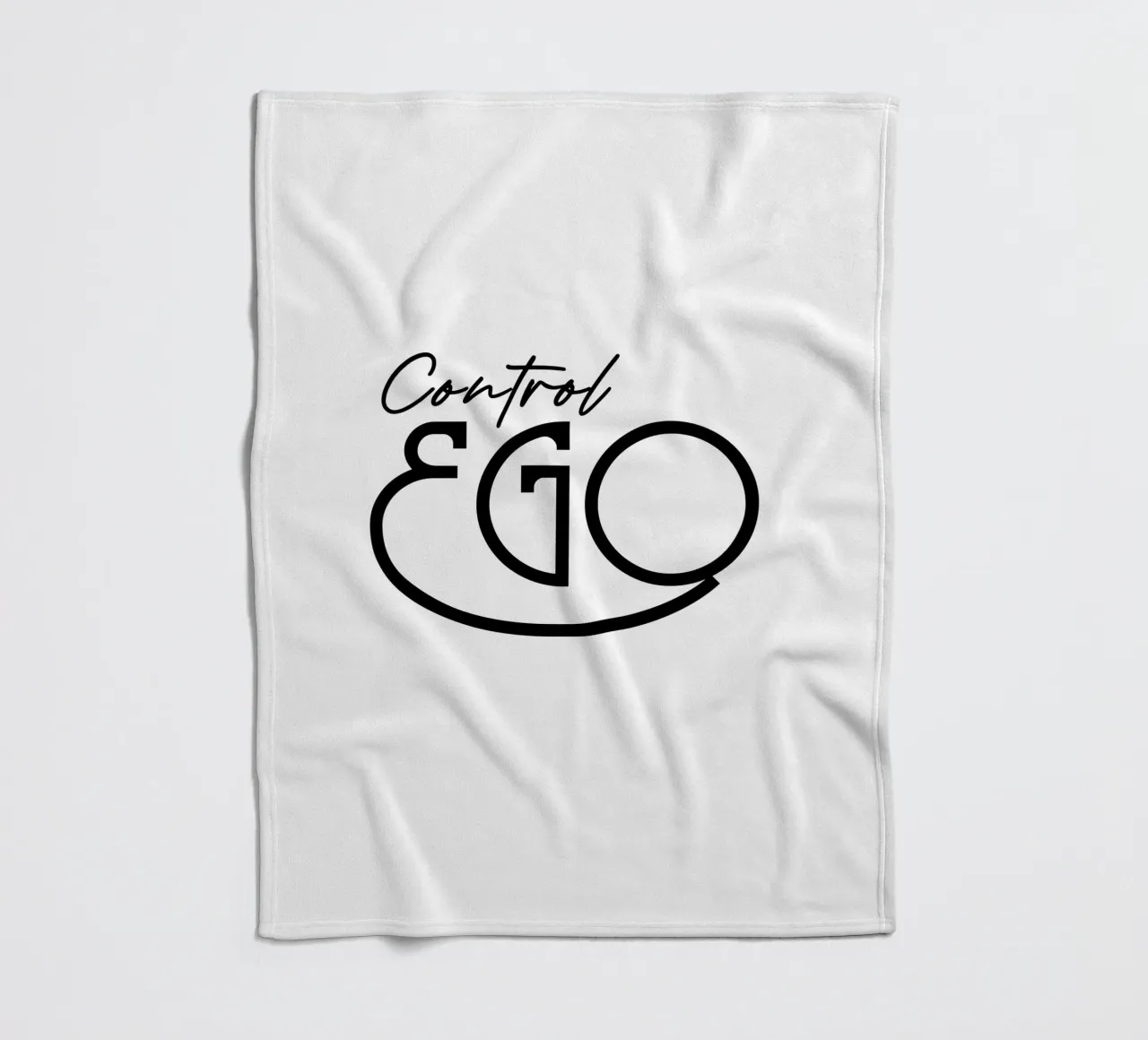 Tipografia semplice Control Ego coperta in pile da YV TYPOGRAPHY