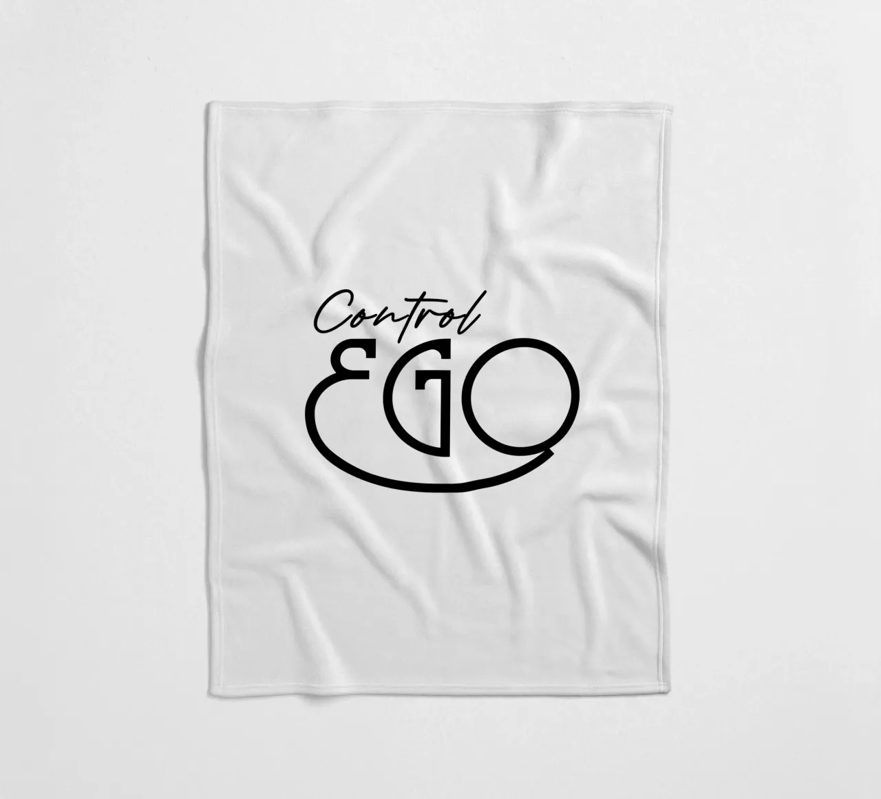 Tipografia semplice Control Ego coperta in pile da YV TYPOGRAPHY