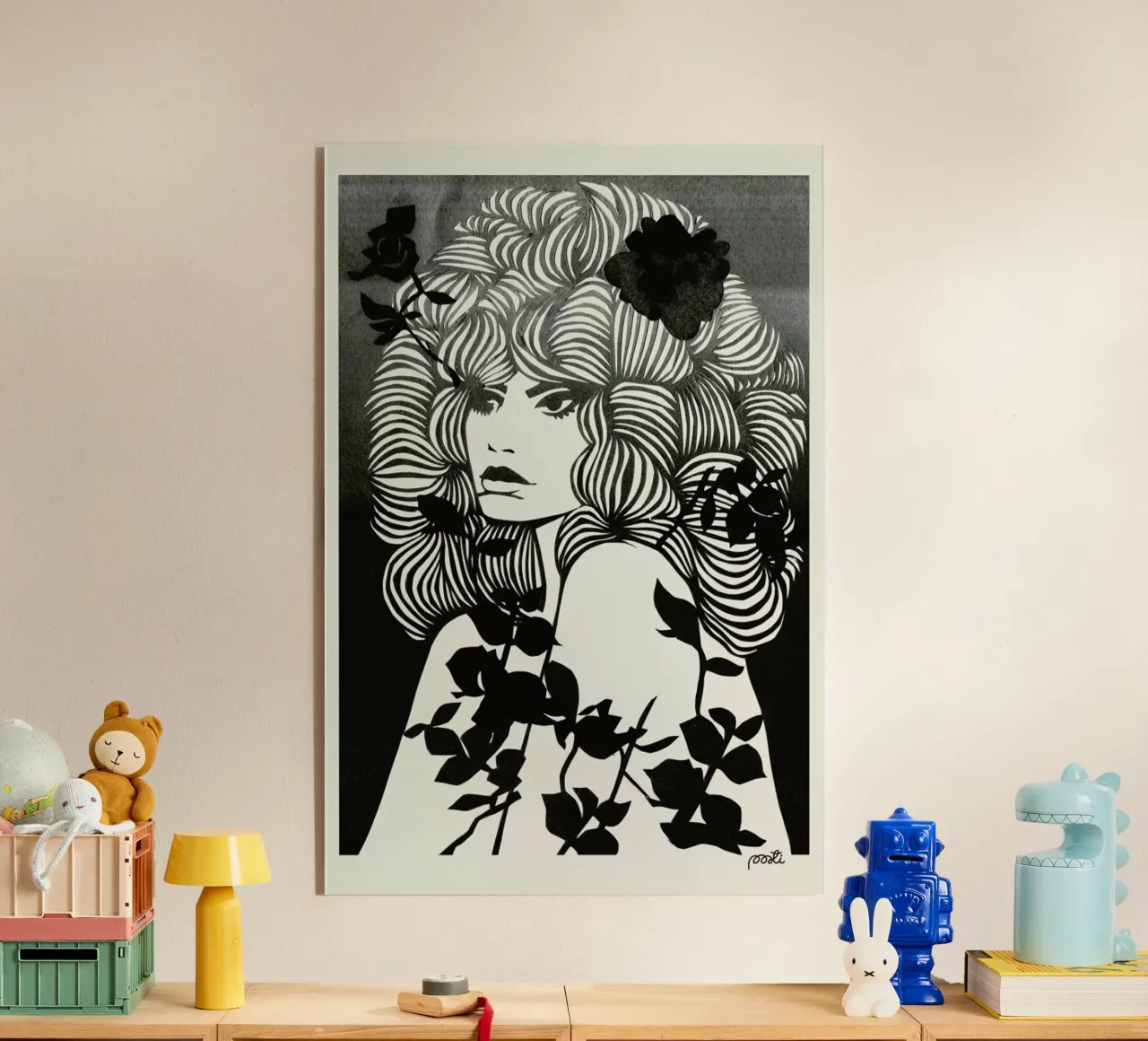 HAIR plexiglass da Pietari Posti