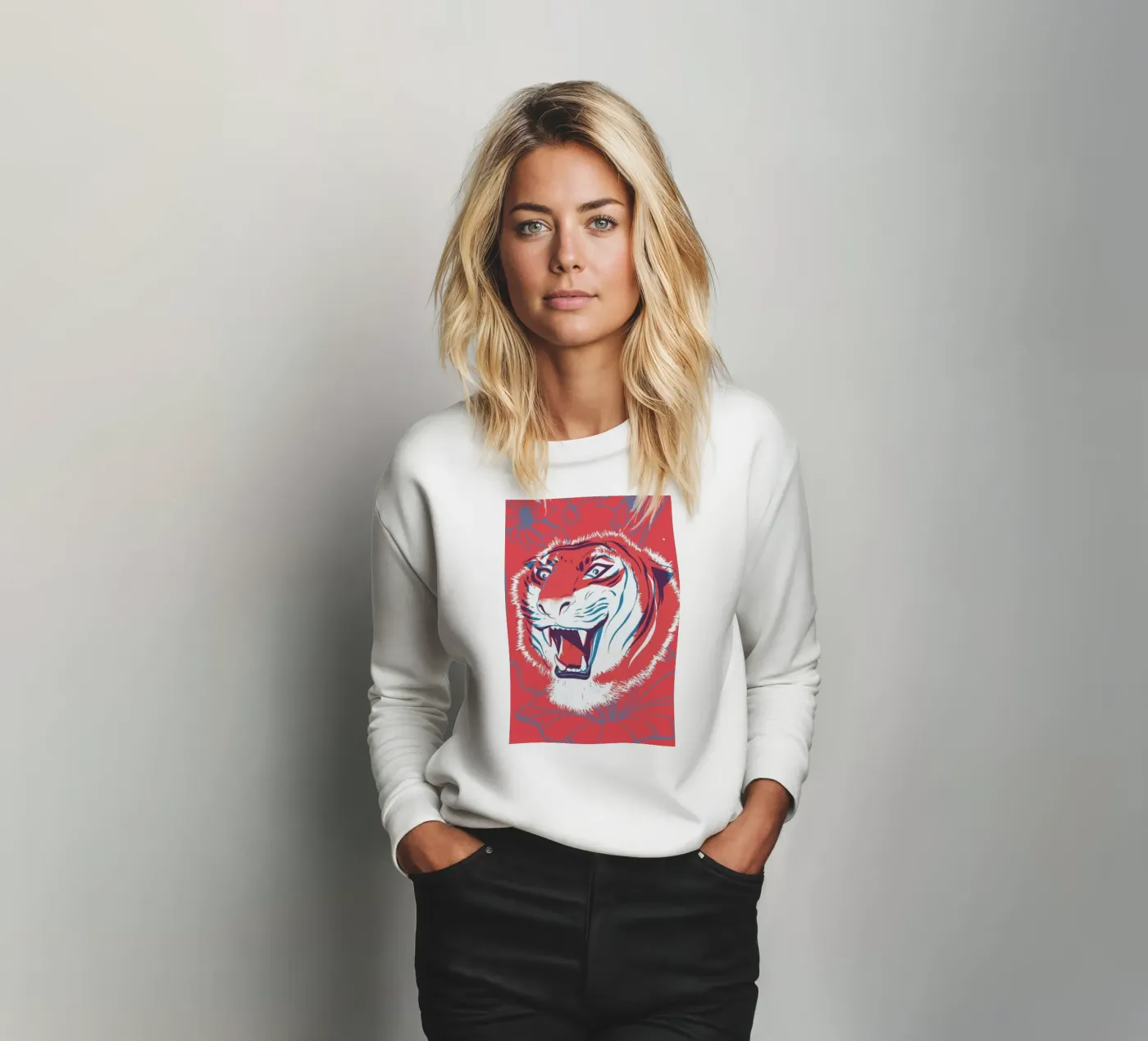 Tiger felpa da Pietari Posti