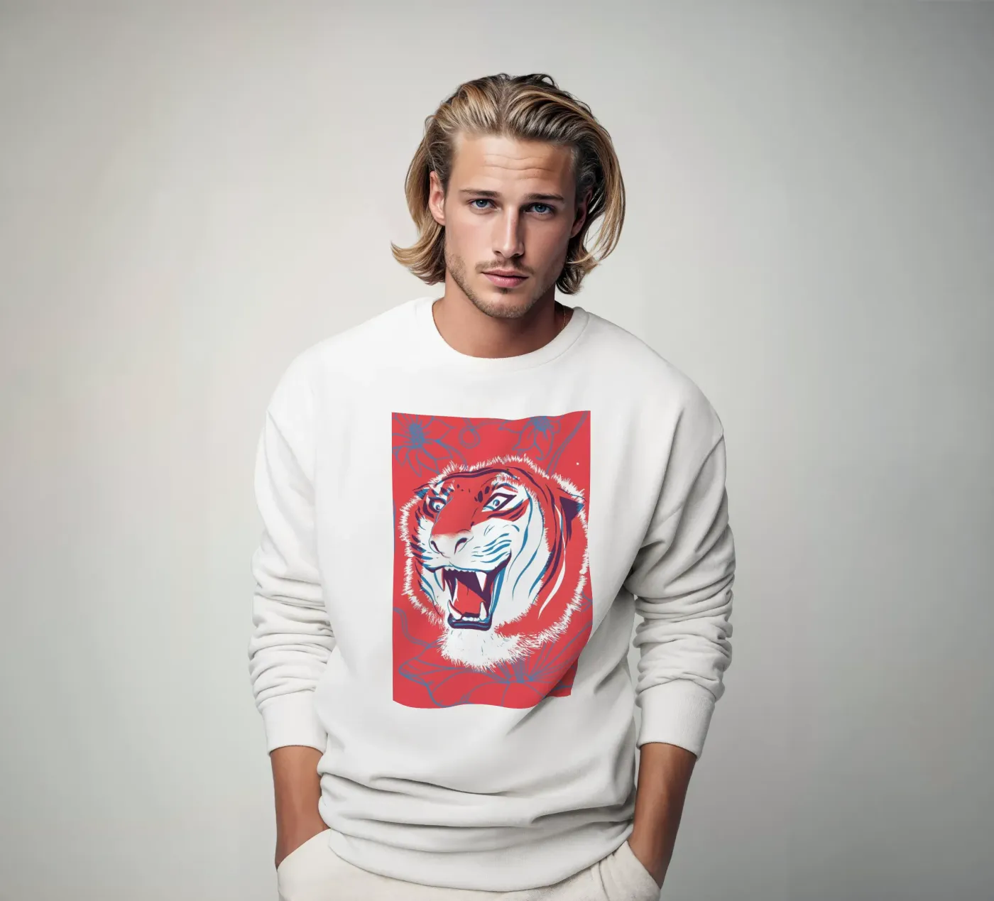 Tiger felpa da Pietari Posti