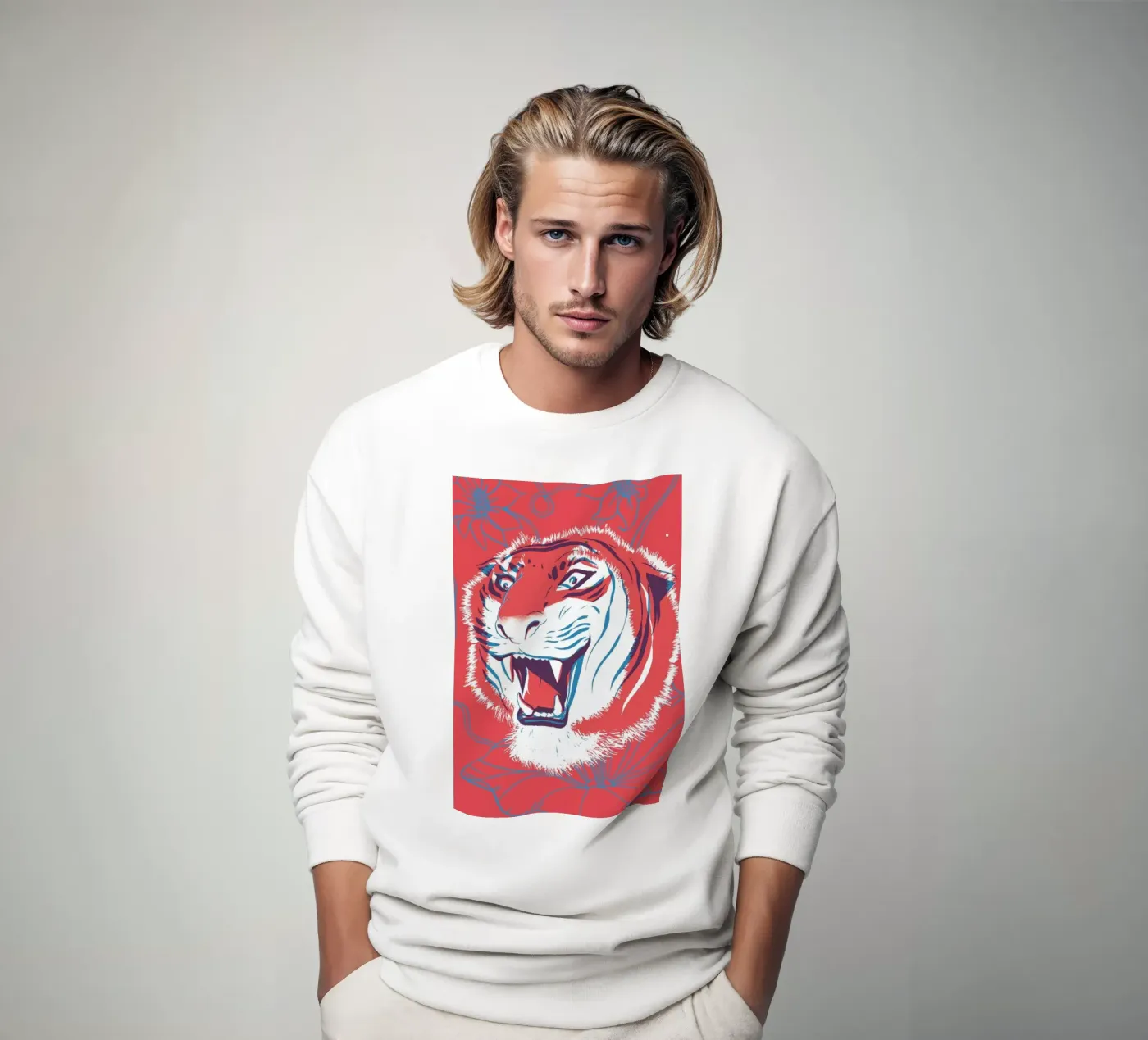 Tiger felpa da Pietari Posti