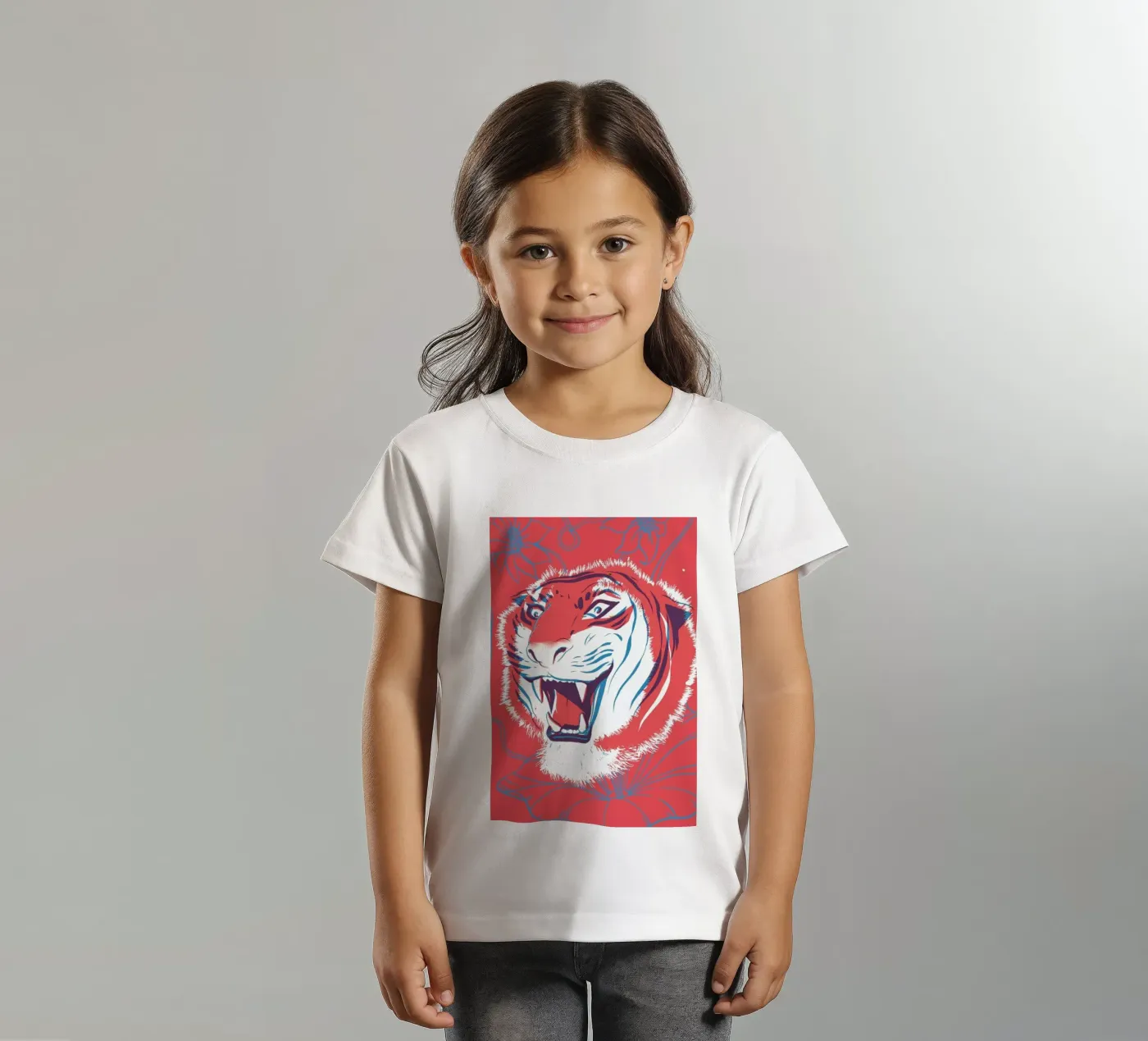 Tiger t-shirt bambini da Pietari Posti