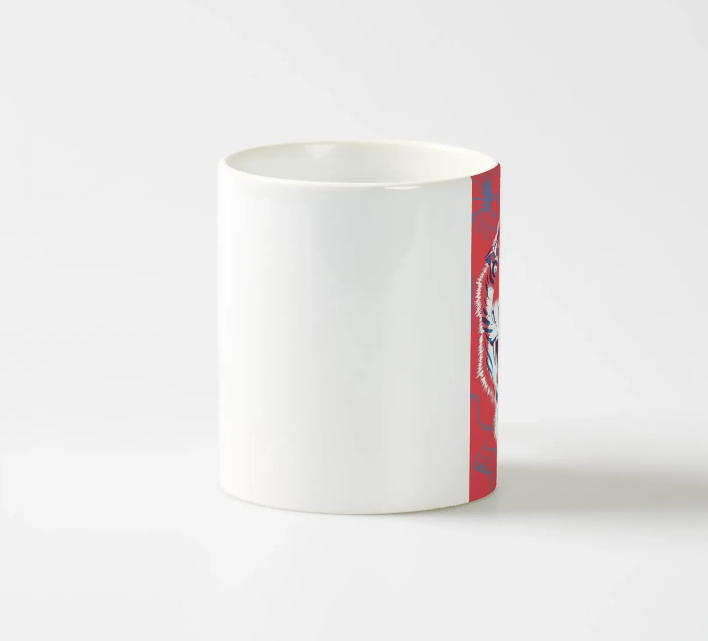 Tiger ceramic mug by Pietari Posti
