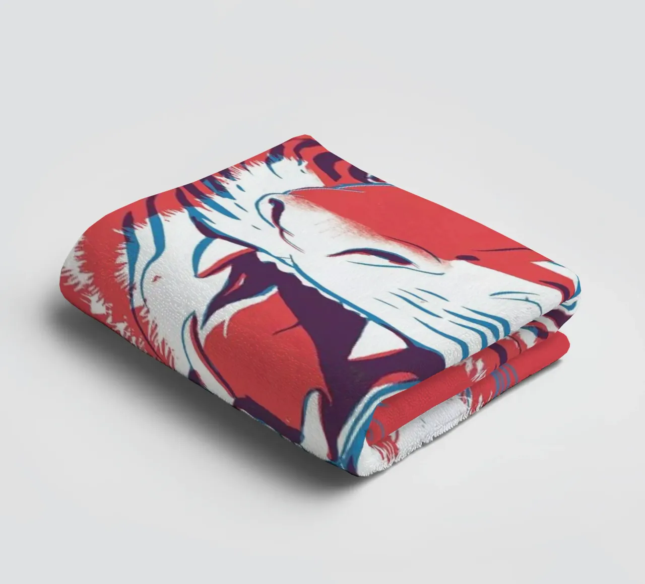 Tiger towel by Pietari Posti