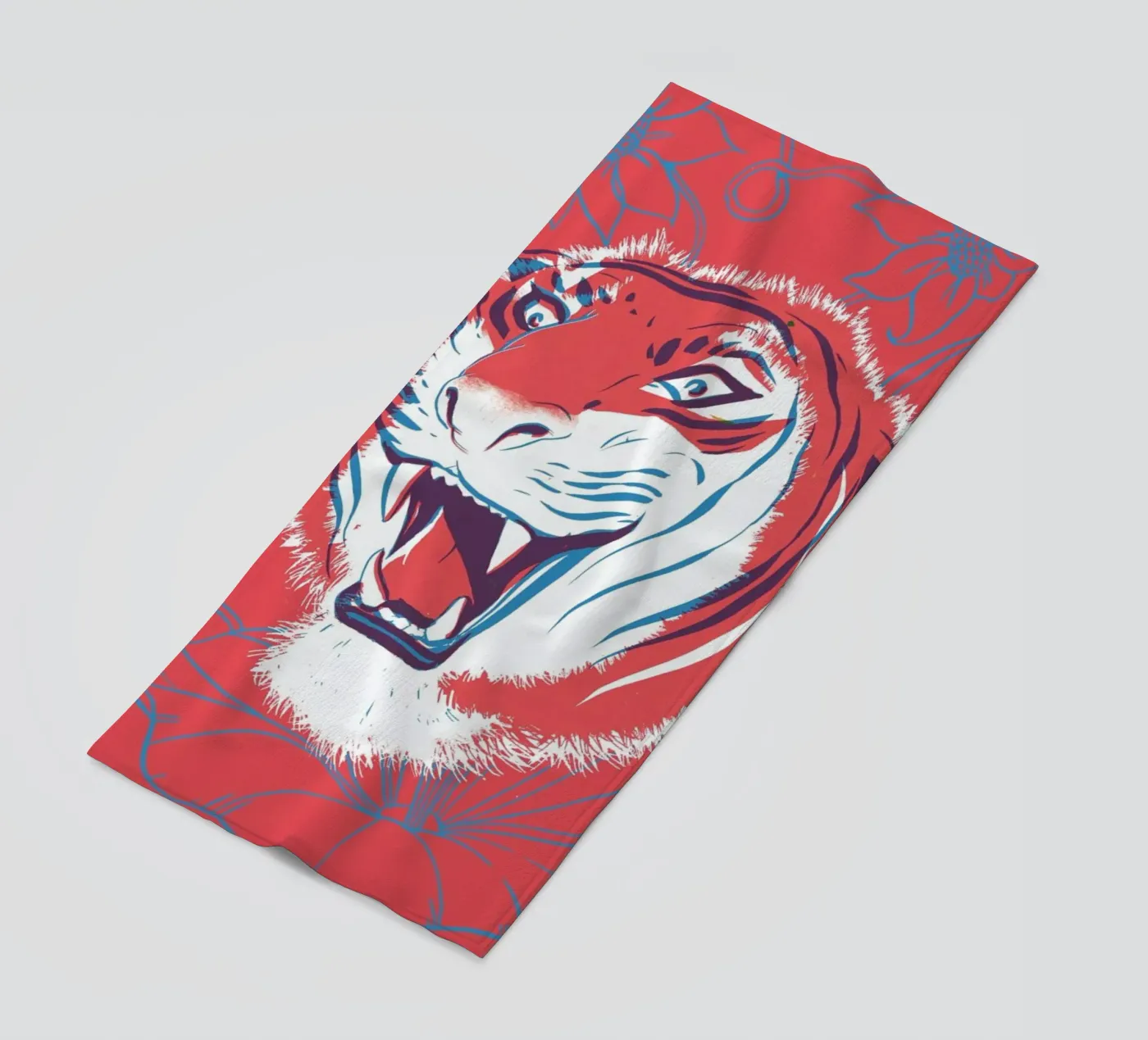 Tiger strandhanddoek van Pietari Posti