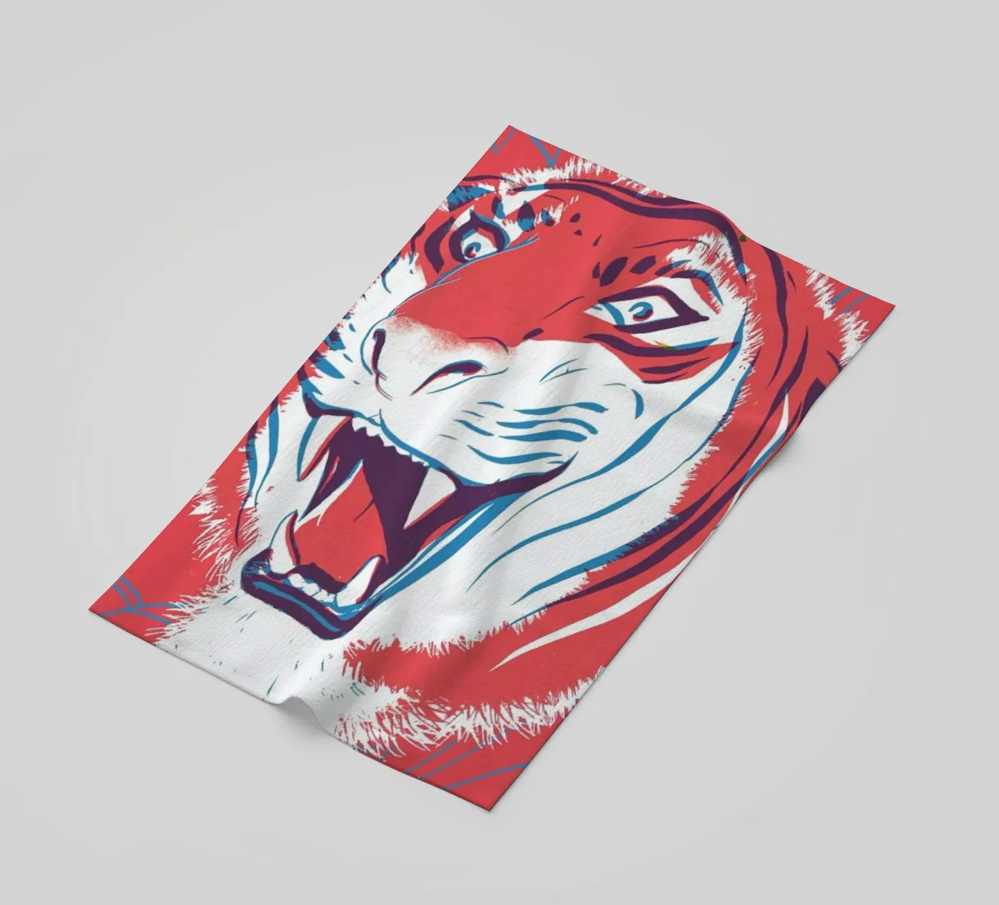 Tiger strandhanddoek van Pietari Posti