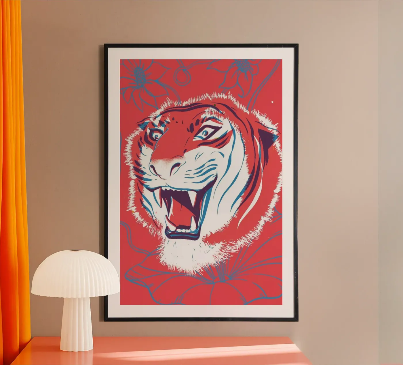 Tiger poster by Pietari Posti