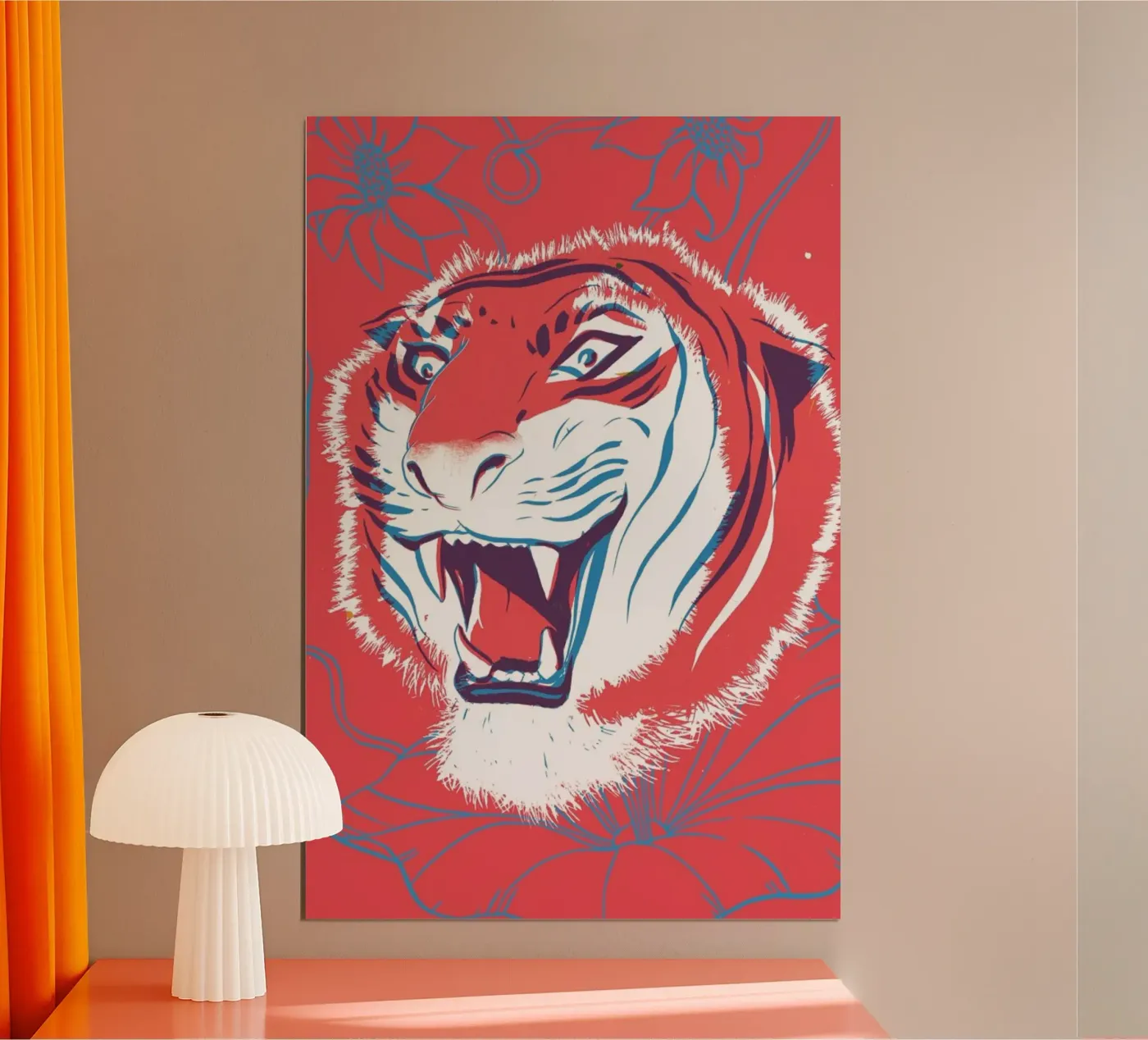 Tiger poster by Pietari Posti