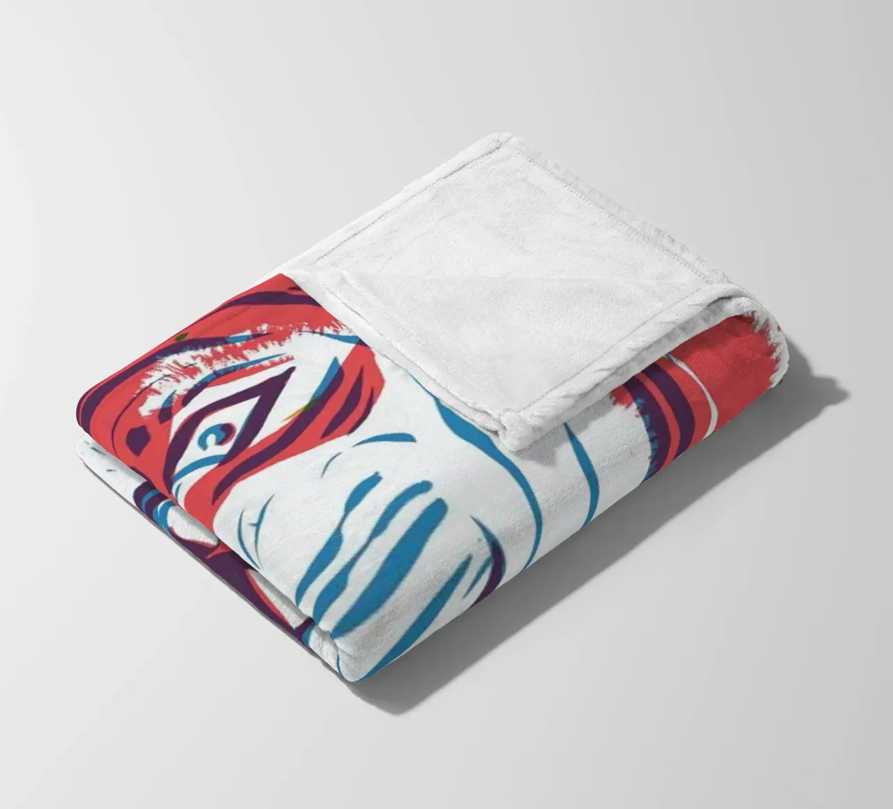 Tiger Fleecedecke von Pietari Posti