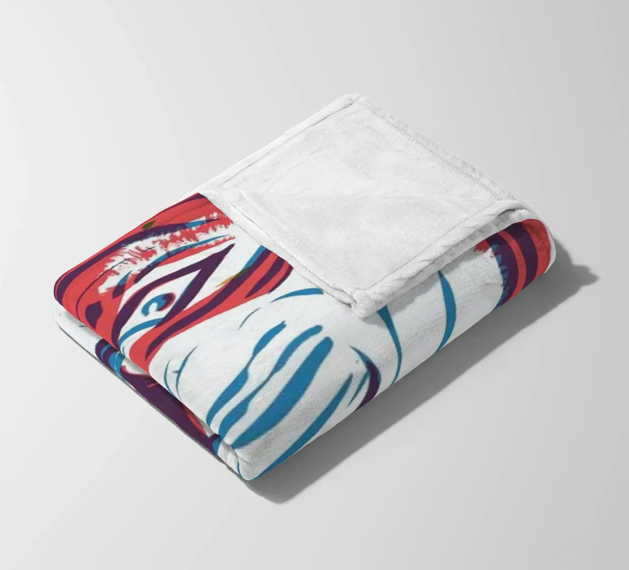 Tiger Fleecedecke von Pietari Posti