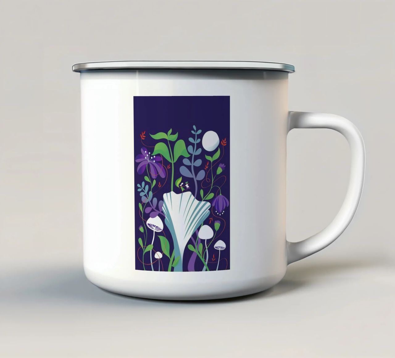 Underworld tazza in smalto da Pietari Posti