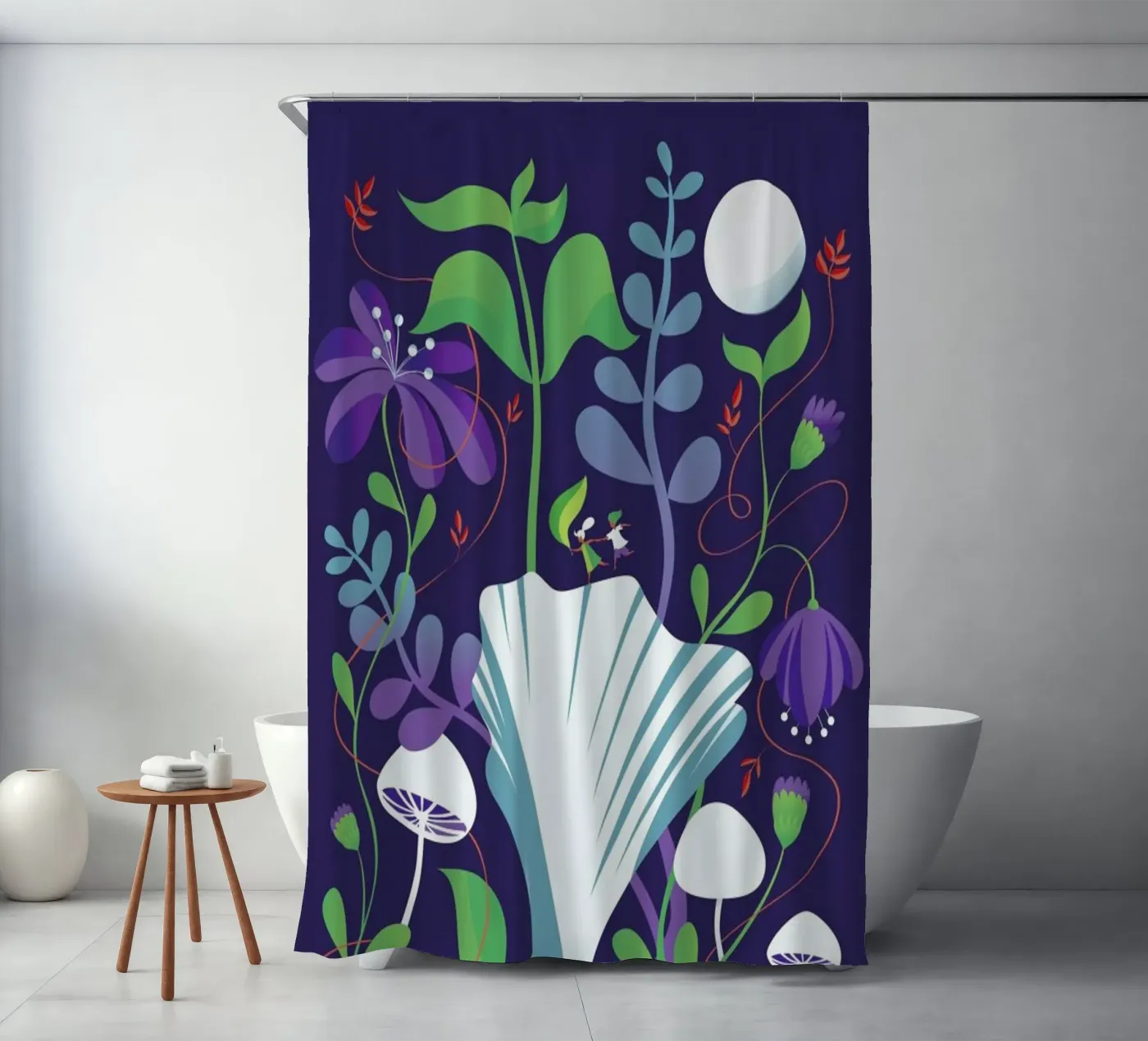 Underworld Duschvorhang von Pietari Posti