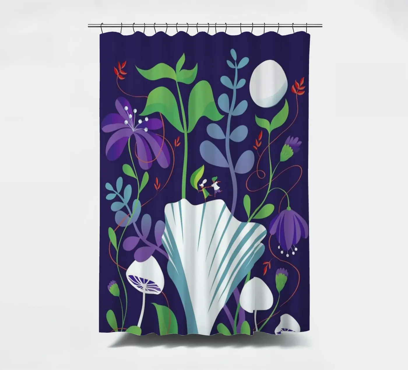 Underworld Duschvorhang von Pietari Posti