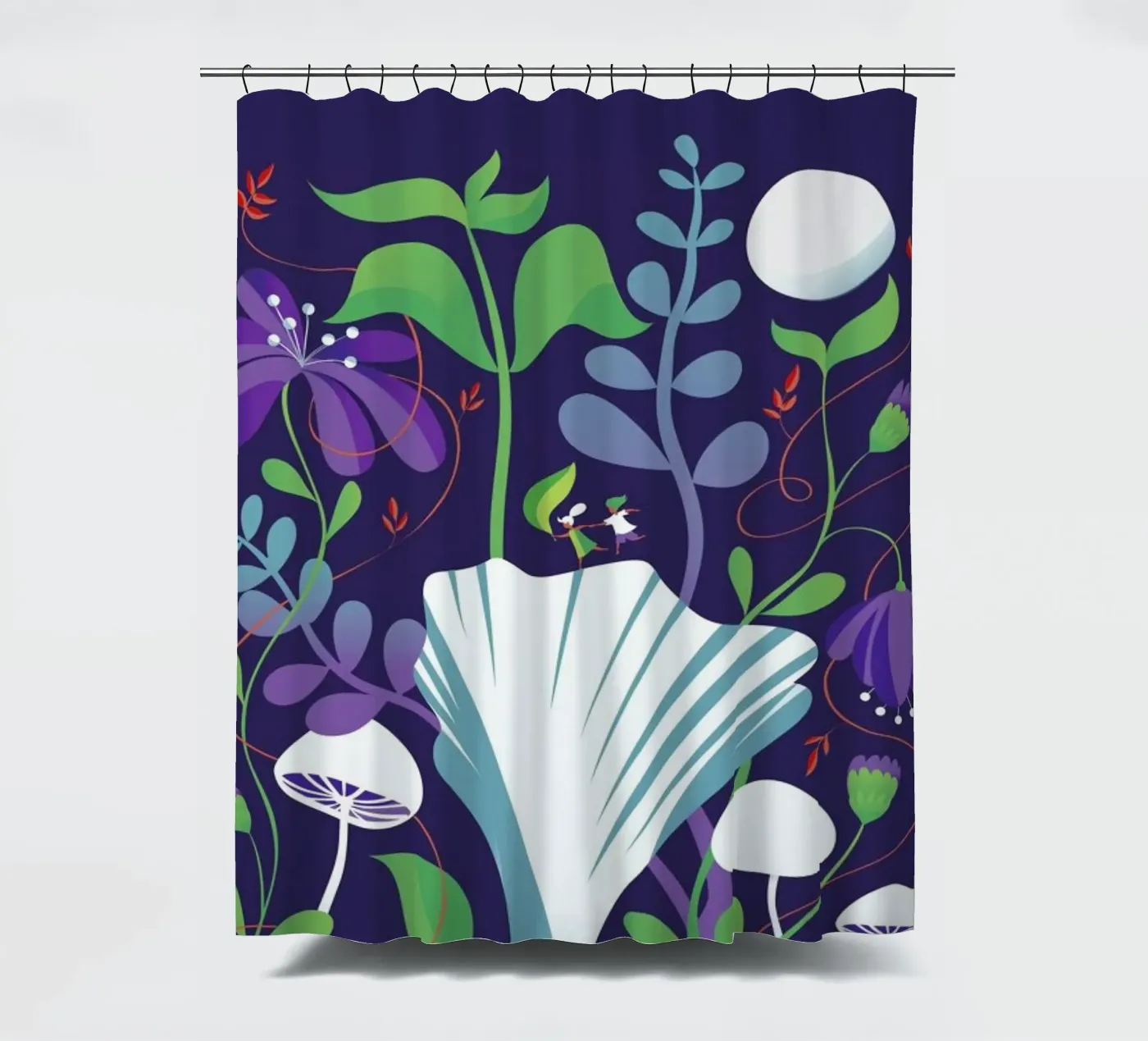 Underworld Duschvorhang von Pietari Posti