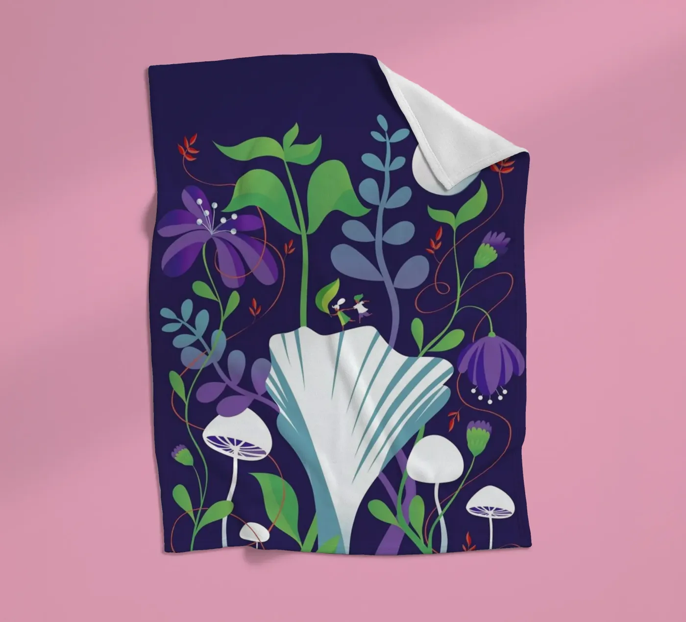 Underworld fleecedeken van Pietari Posti