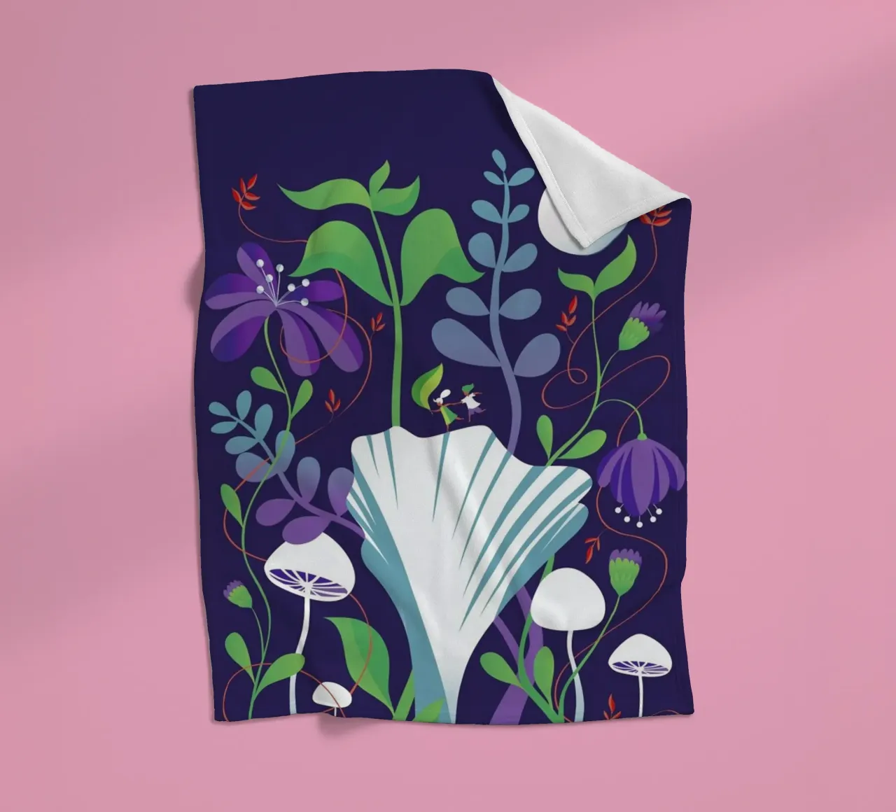 Underworld fleecedeken van Pietari Posti