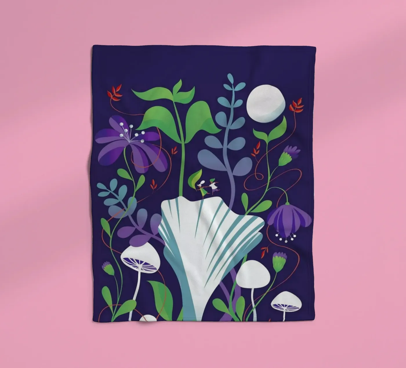 Underworld fleecedeken van Pietari Posti