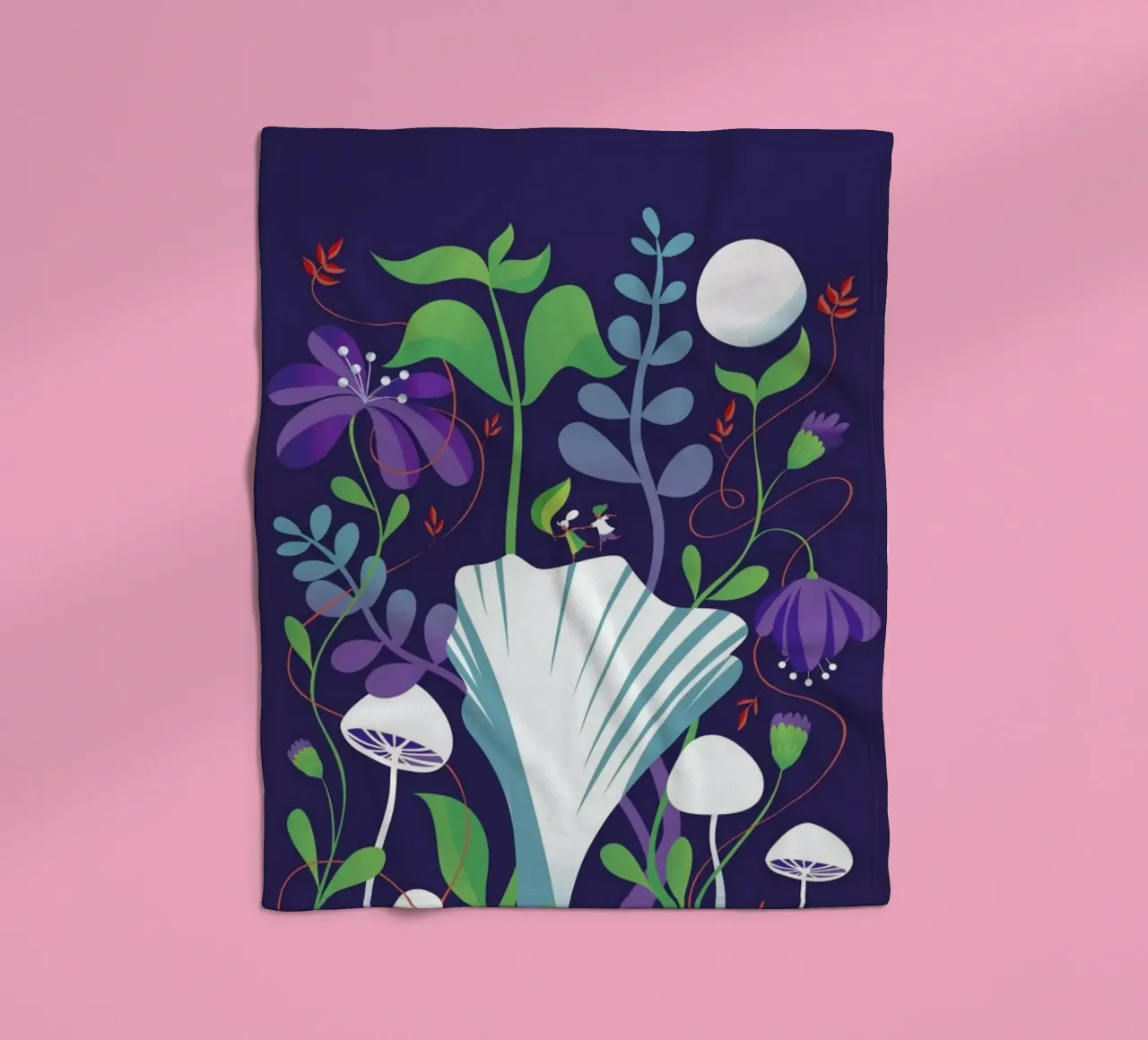 Underworld fleecedeken van Pietari Posti