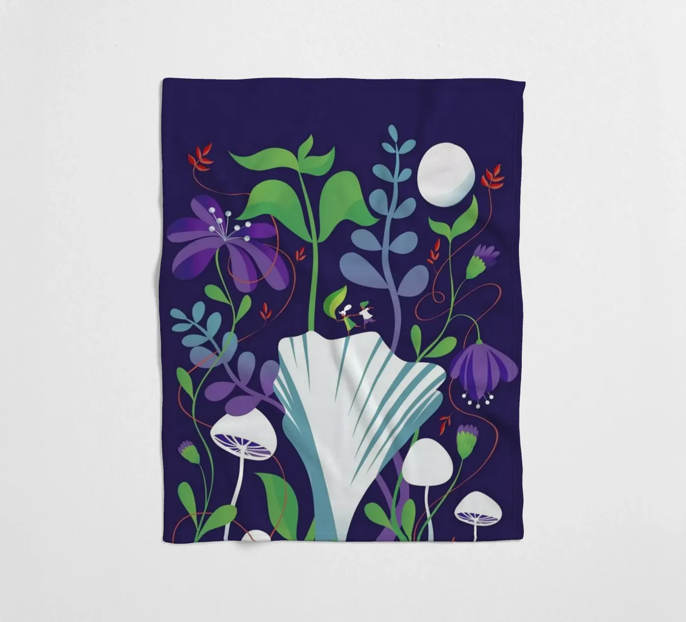 Underworld fleecedeken van Pietari Posti