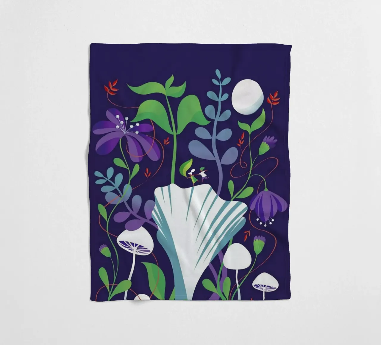 Underworld fleecedeken van Pietari Posti