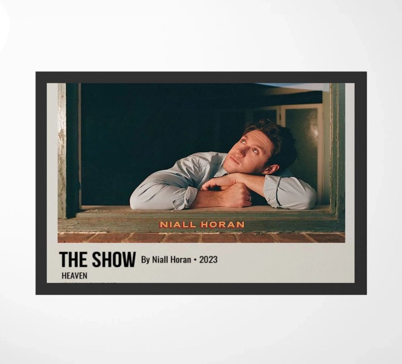 THE SHOW By Niall Horan - 2023 zerbino da SoundStudio