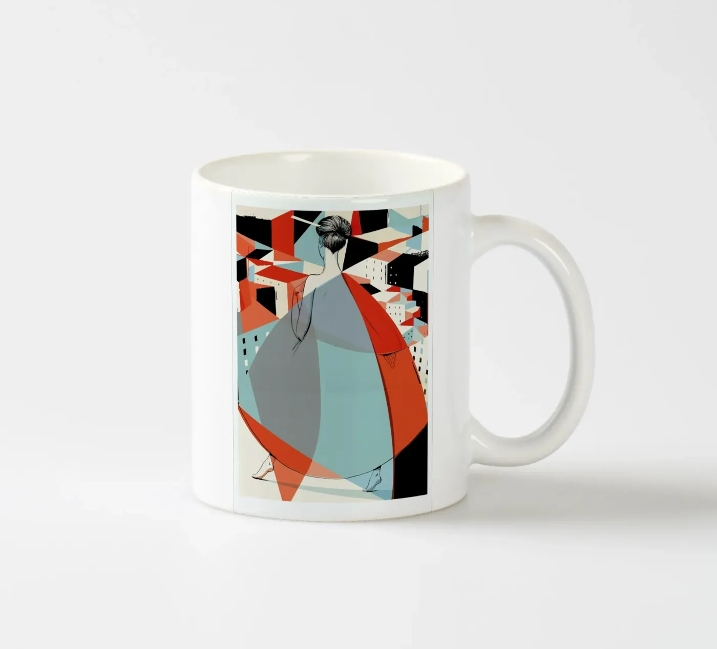 Architecture ceramic mug by Pietari Posti