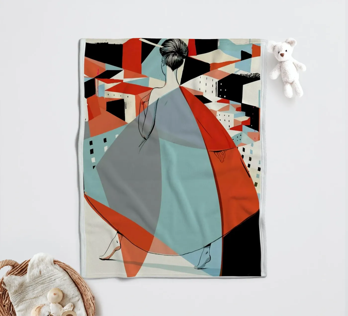 Architecture Fleecedecke von Pietari Posti