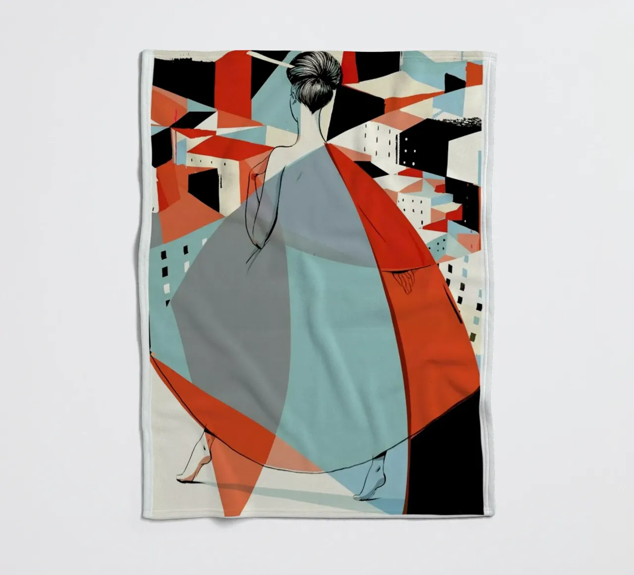 Architecture Fleecedecke von Pietari Posti