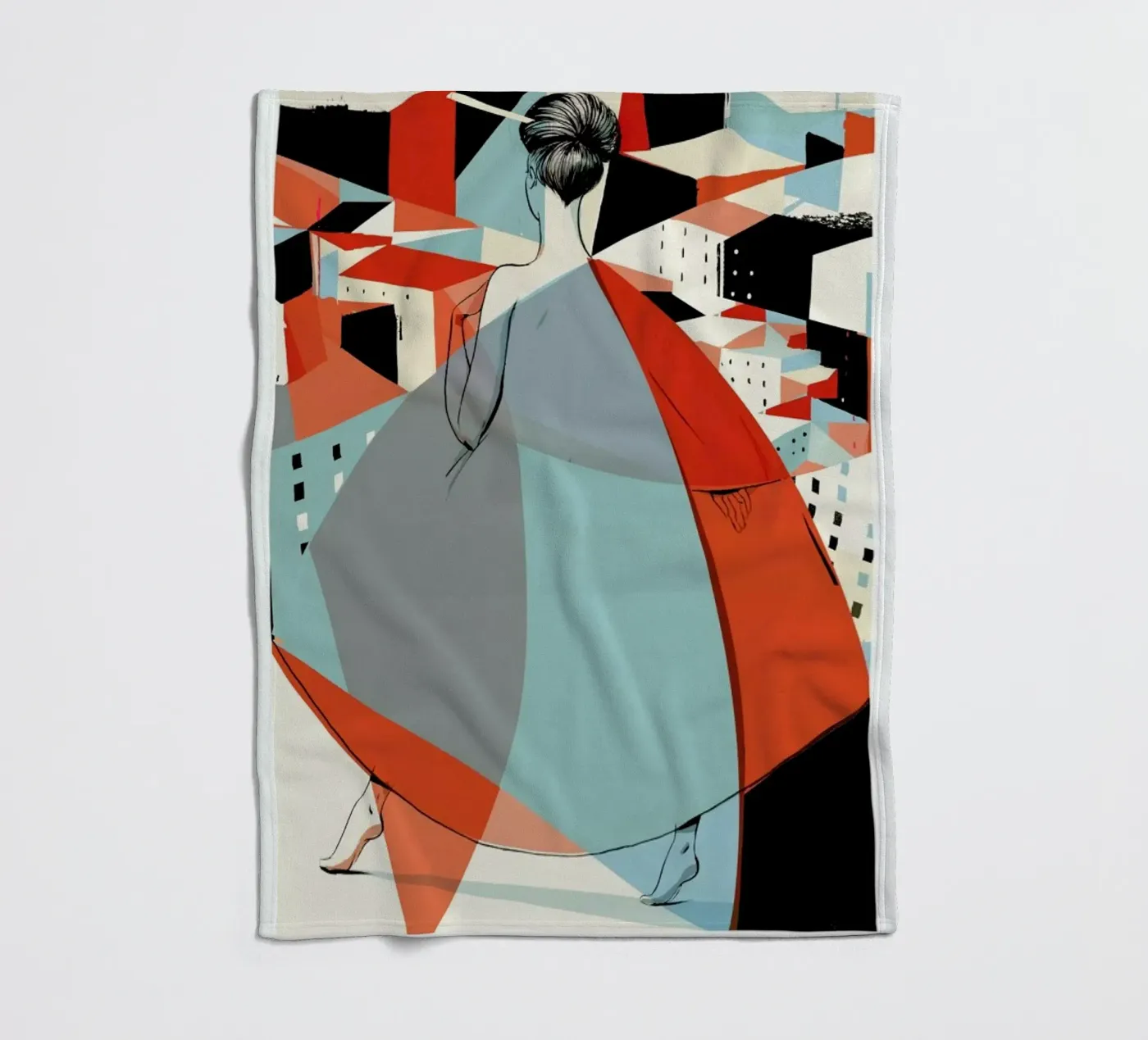 Architecture Fleecedecke von Pietari Posti