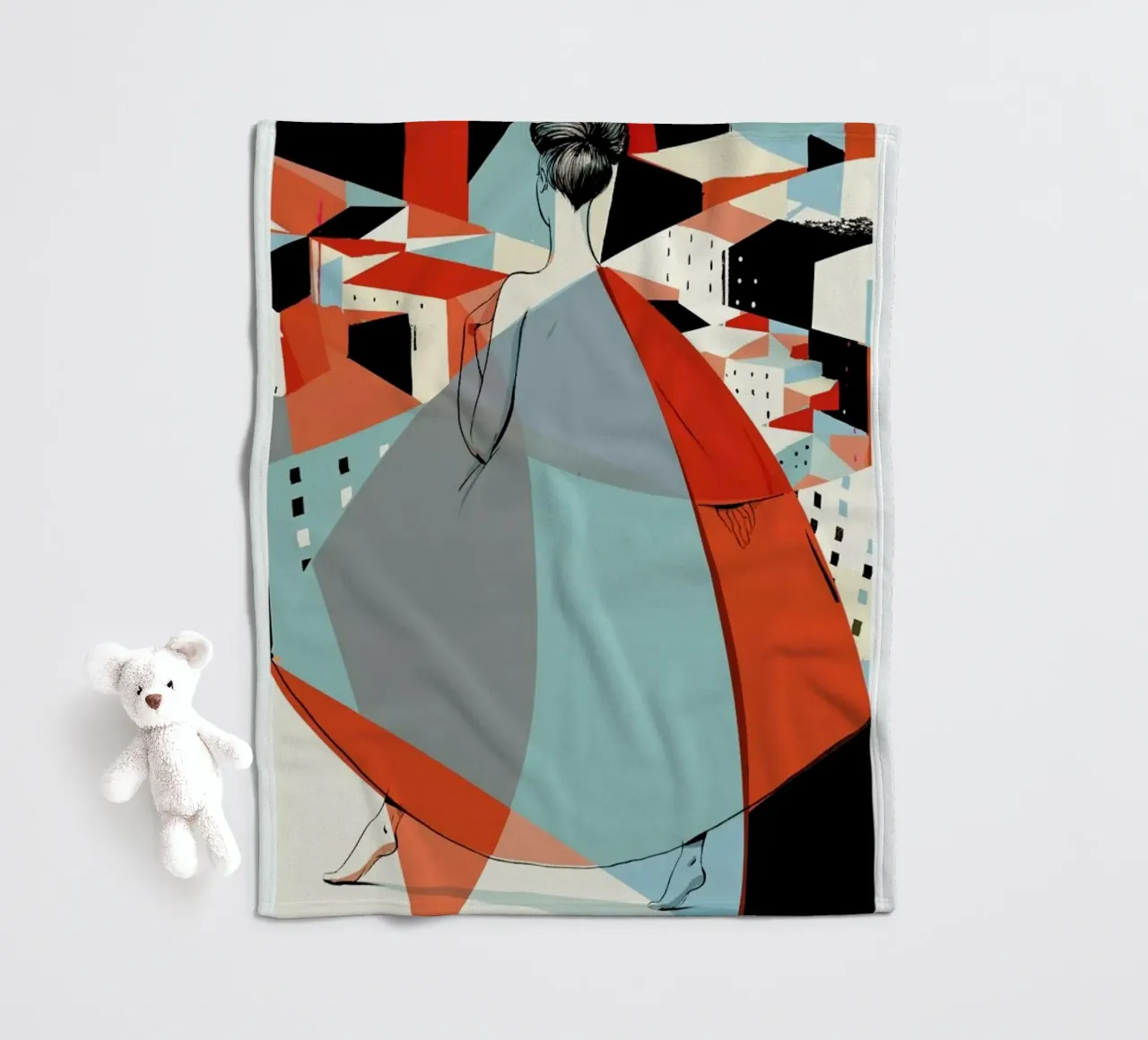 Architecture Fleecedecke von Pietari Posti