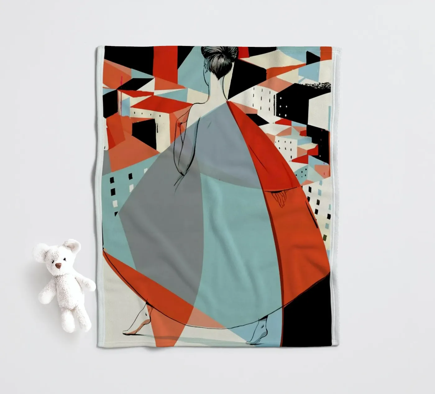 Architecture Fleecedecke von Pietari Posti