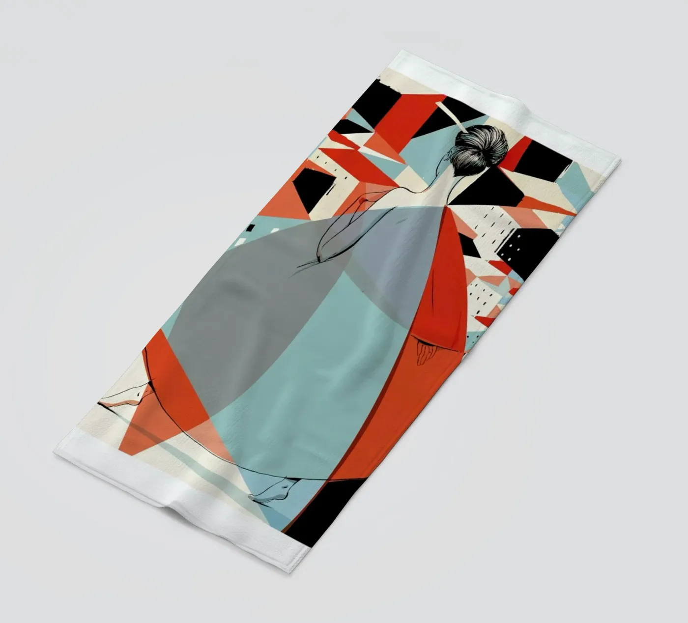 Architecture strandhanddoek van Pietari Posti