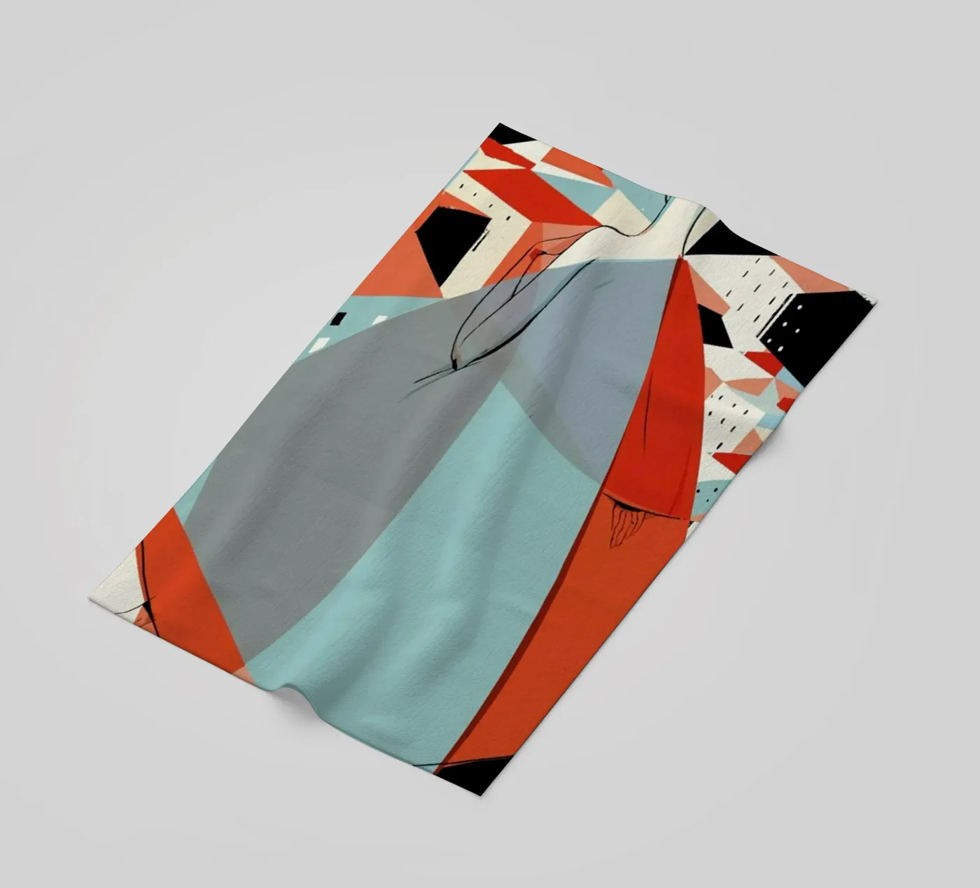 Architecture strandhanddoek van Pietari Posti