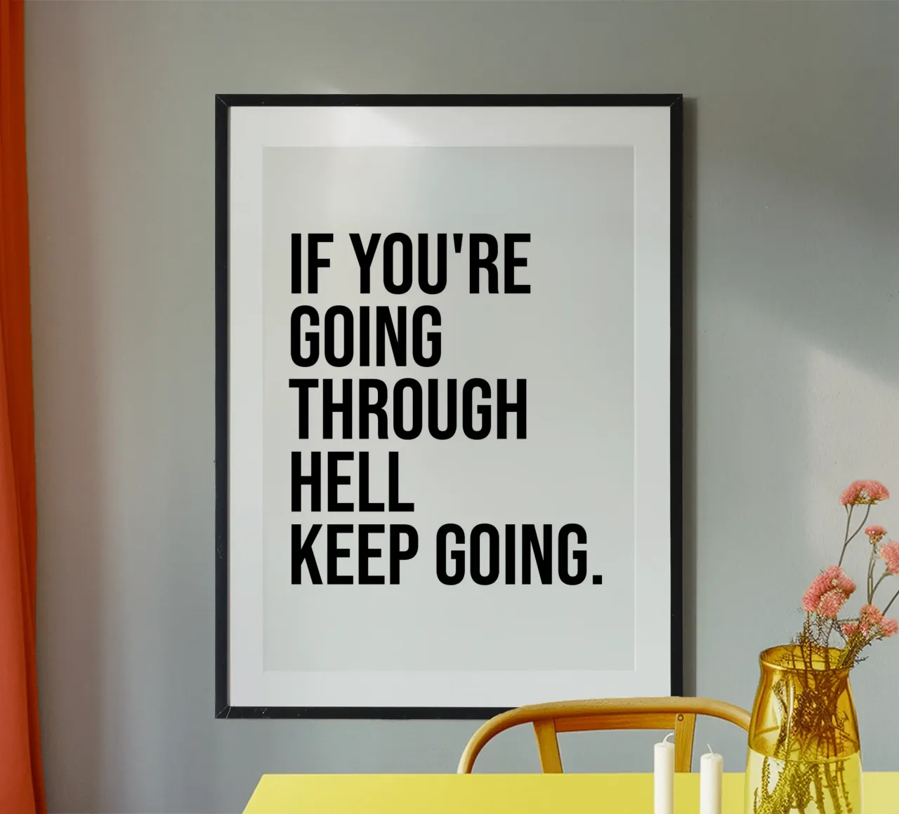 Se stai attraversando l'inferno continua a citare poster da Paigaam Studio