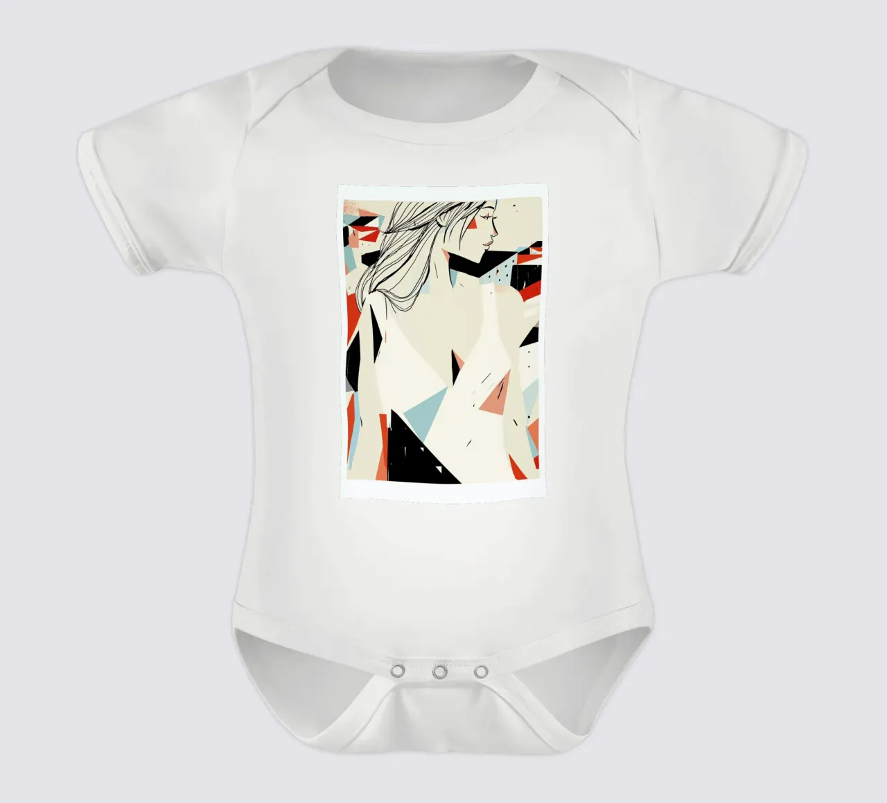 Looking Kurzarm Babybody von Pietari Posti