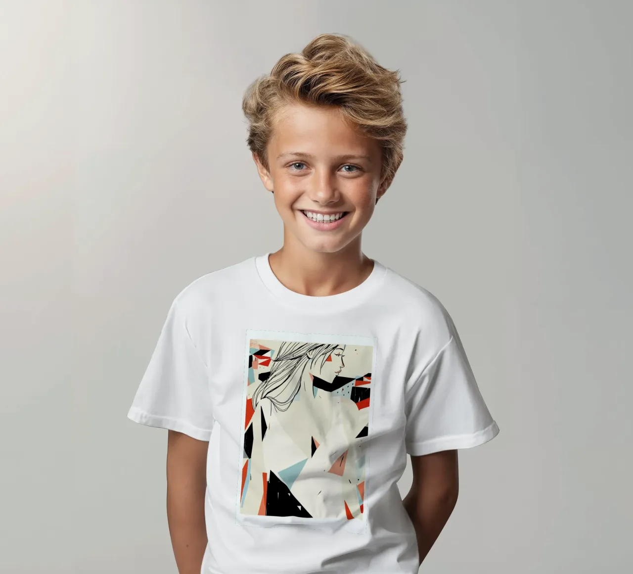 Looking kinder t-shirt van Pietari Posti