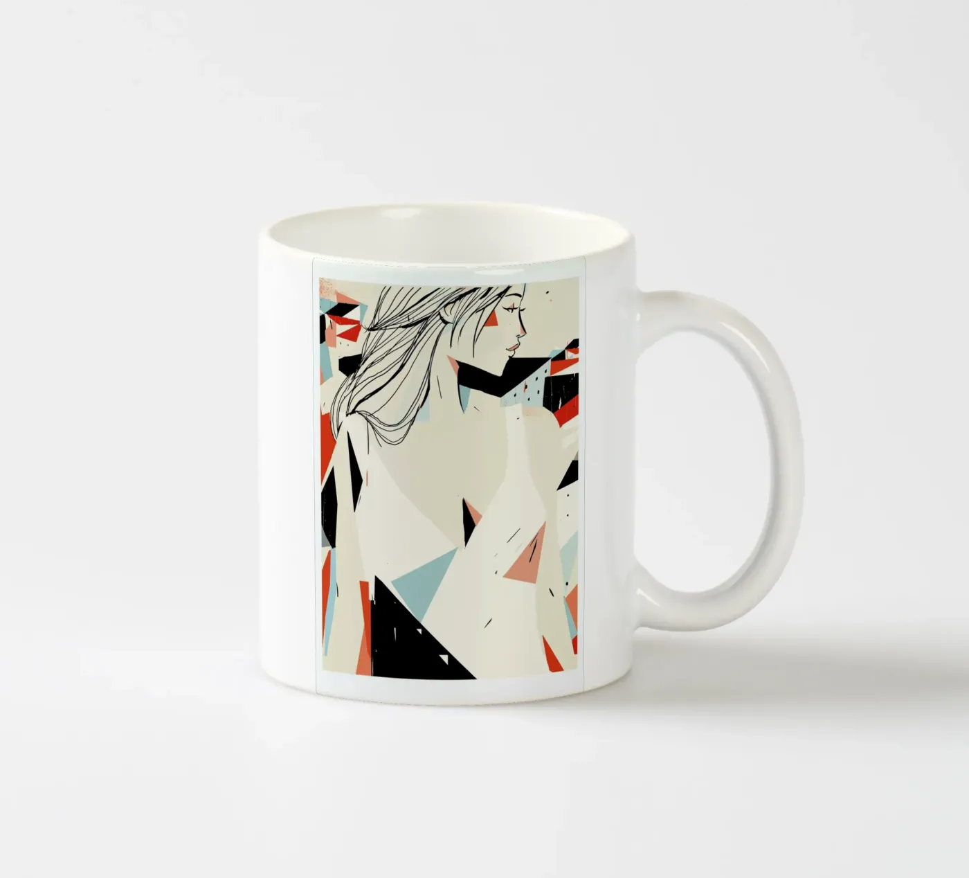 Looking ceramic mug by Pietari Posti
