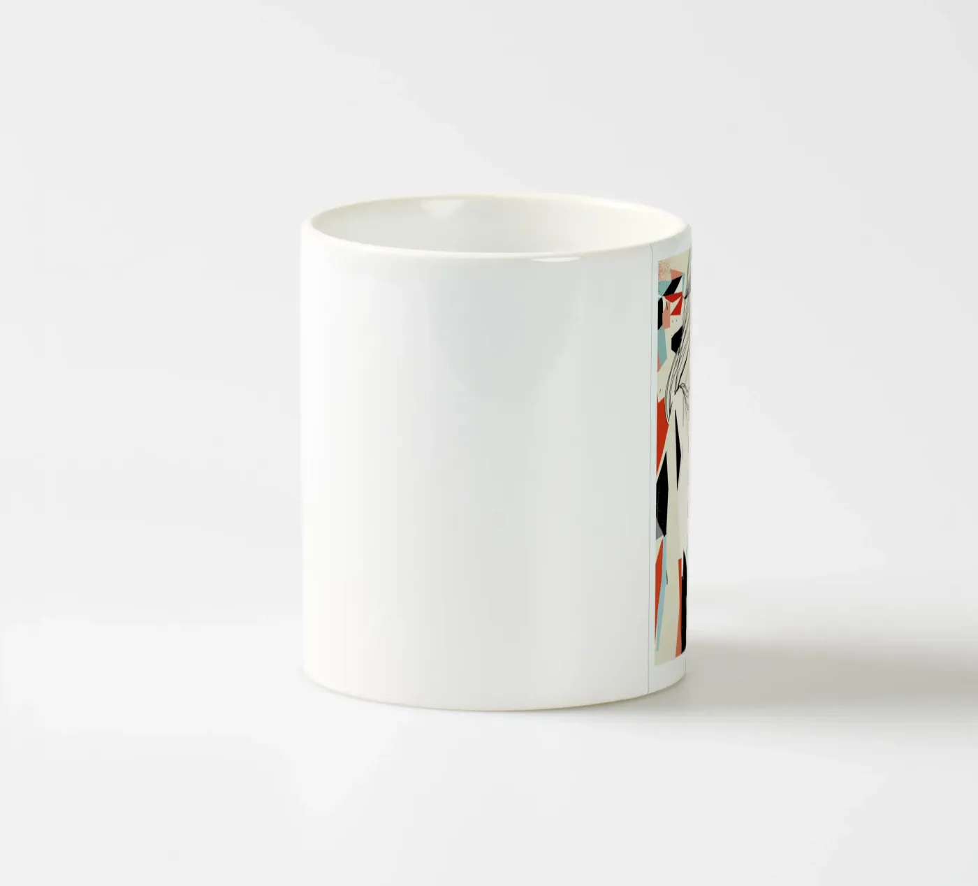 Looking ceramic mug by Pietari Posti