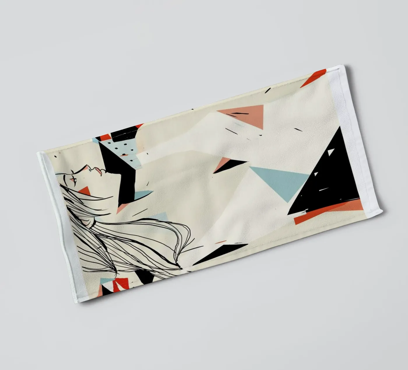 Looking badhanddoek van Pietari Posti
