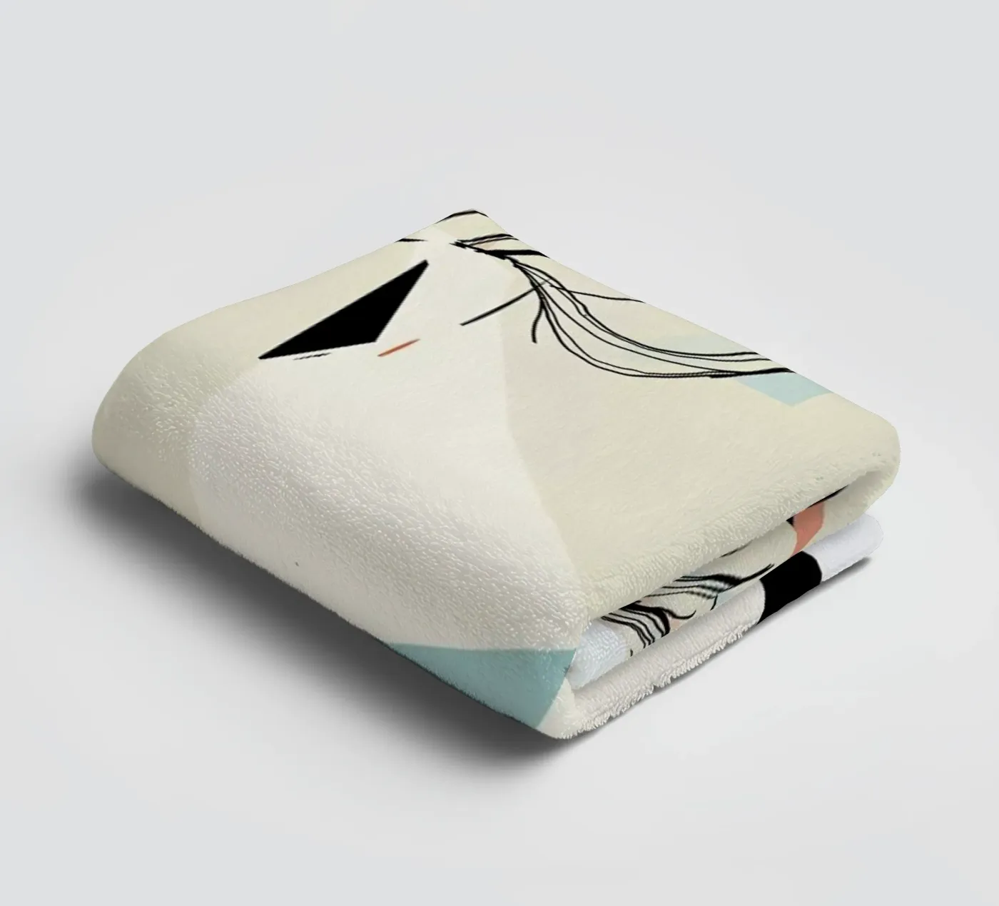 Looking badhanddoek van Pietari Posti