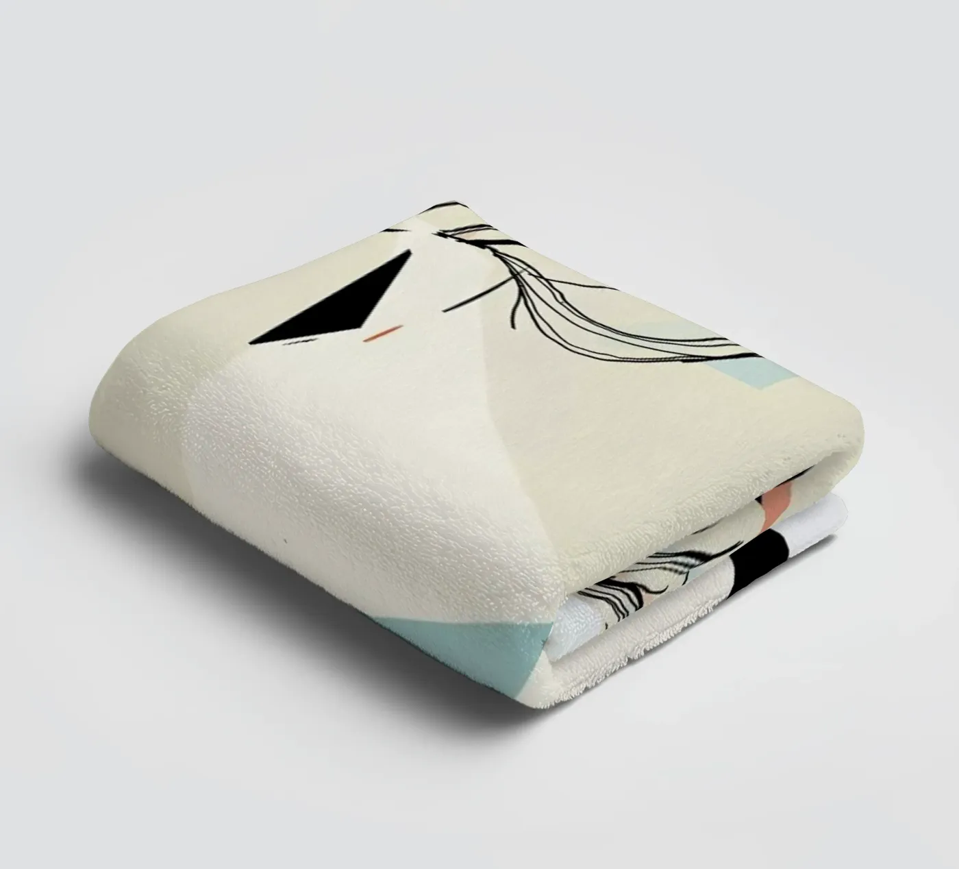 Looking badhanddoek van Pietari Posti