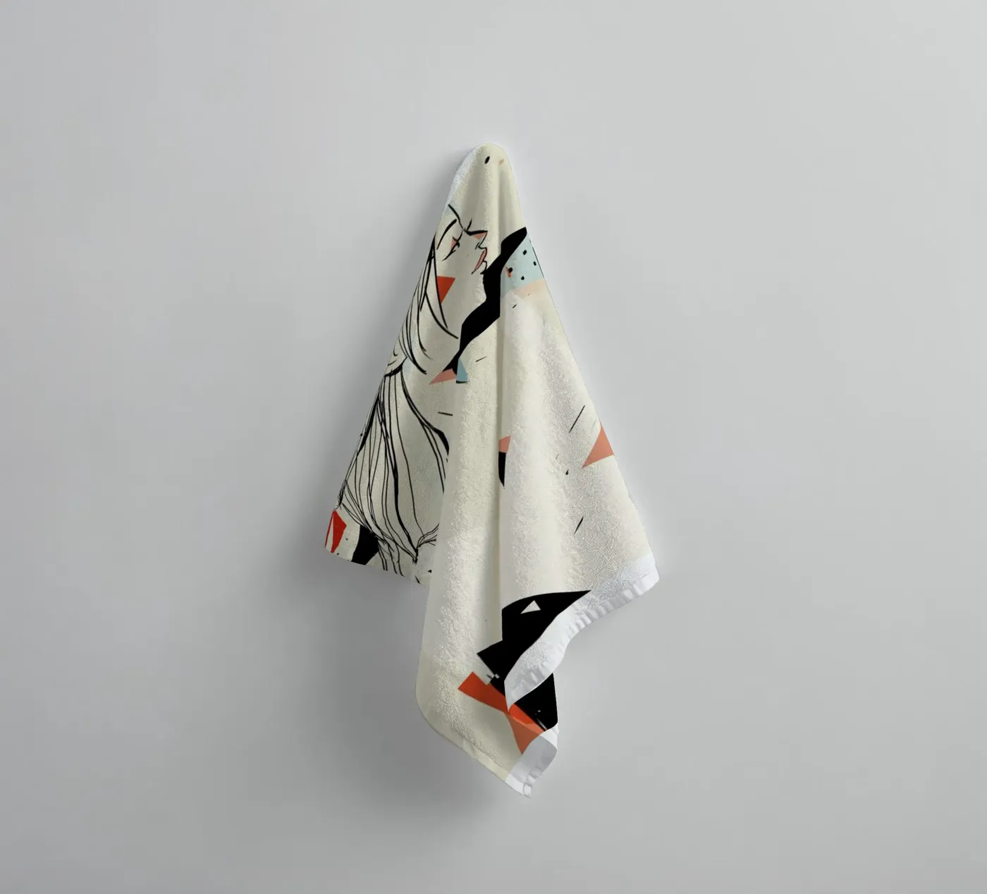 Looking badhanddoek van Pietari Posti